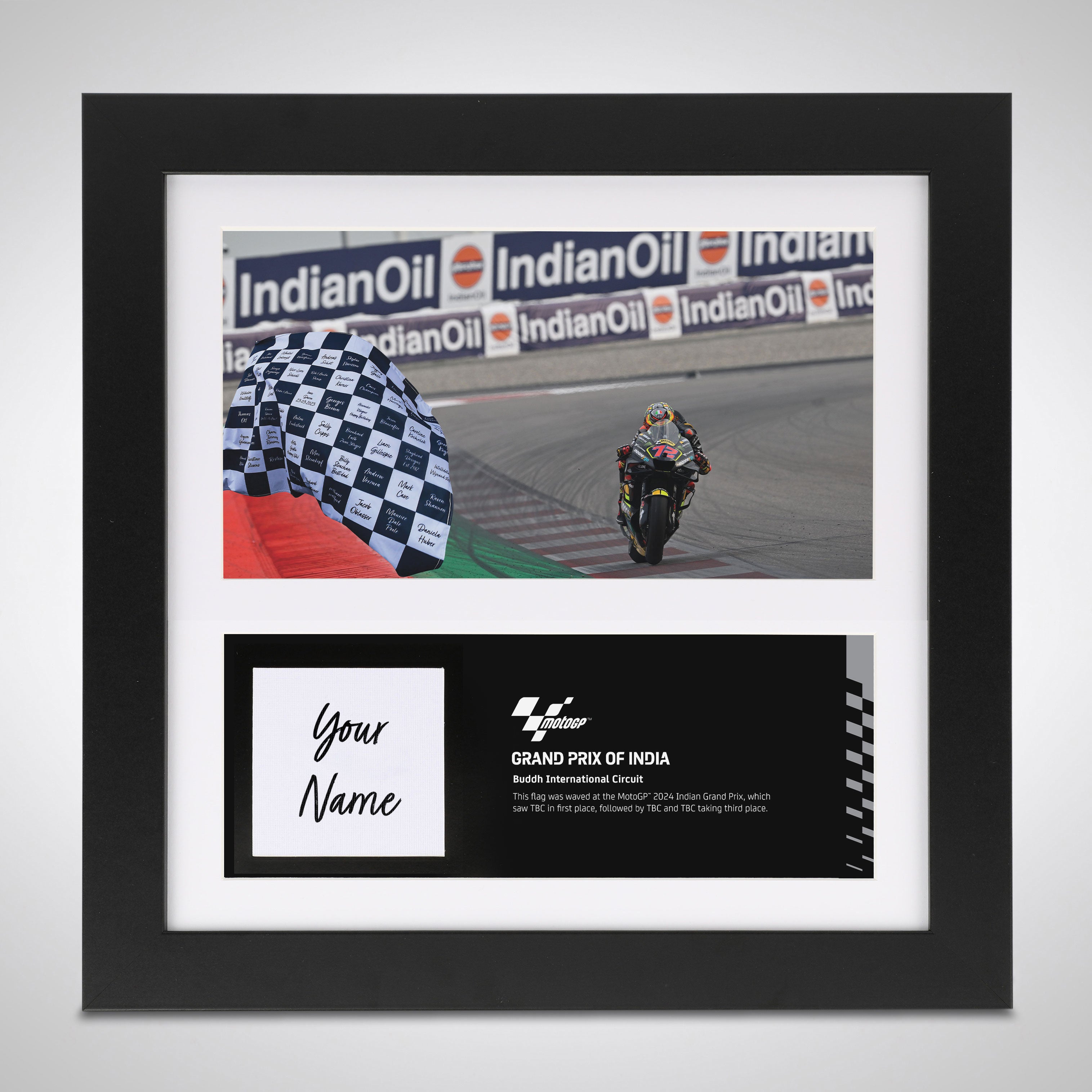 Own The Chequered Flag – India Grand Prix 2024