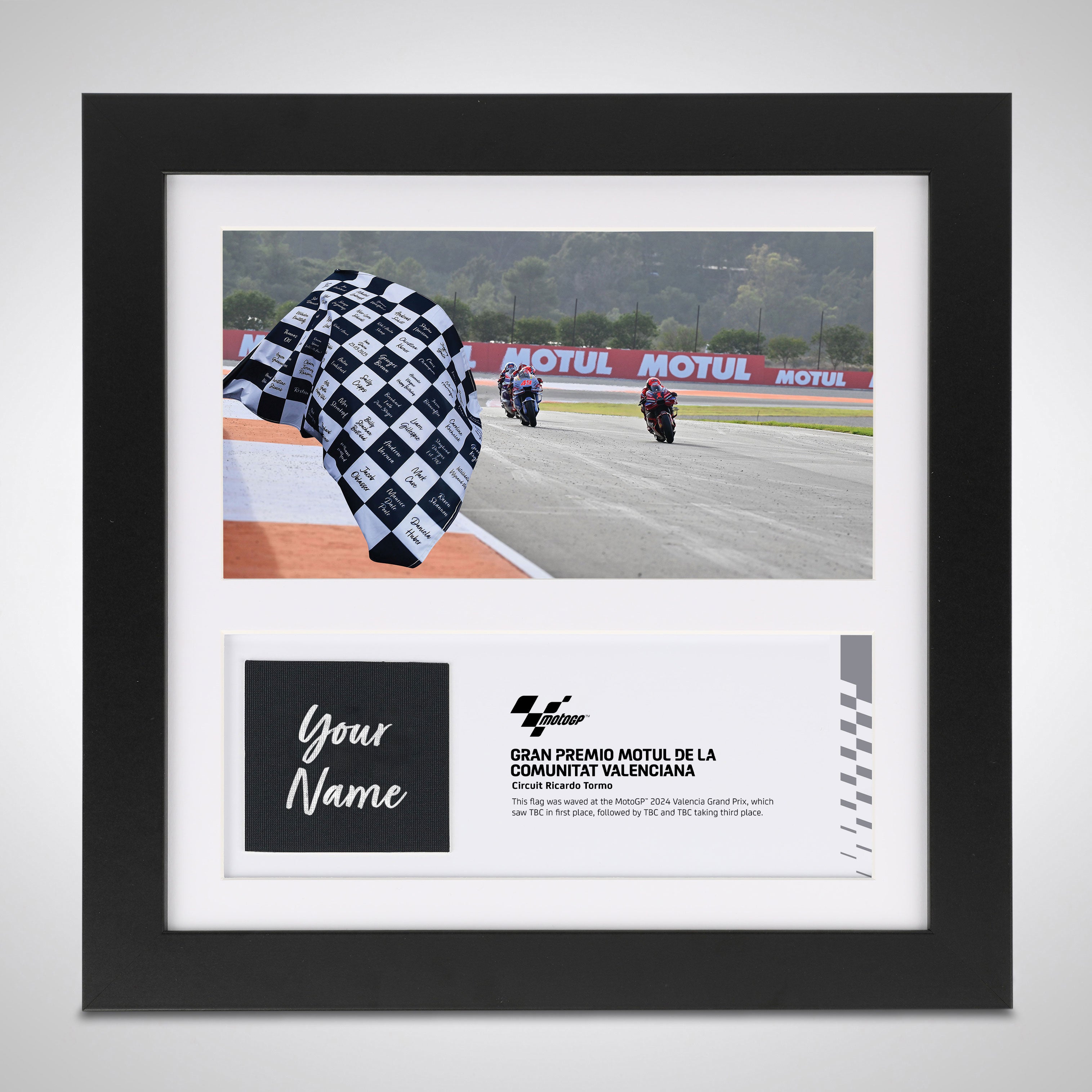 Own The Chequered Flag – Valencia Grand Prix 2024