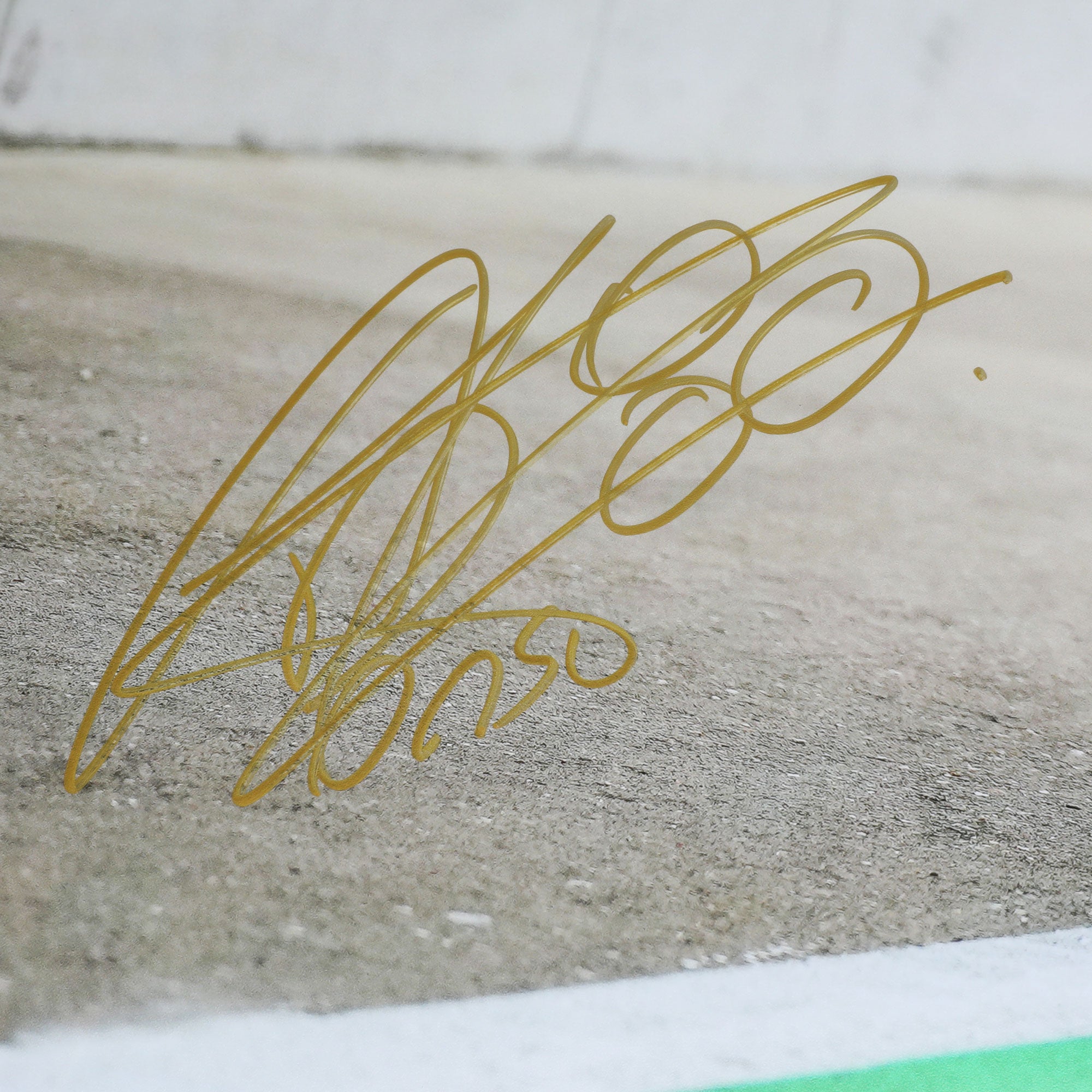 David Alonso 2023 Signed Photo – British GP