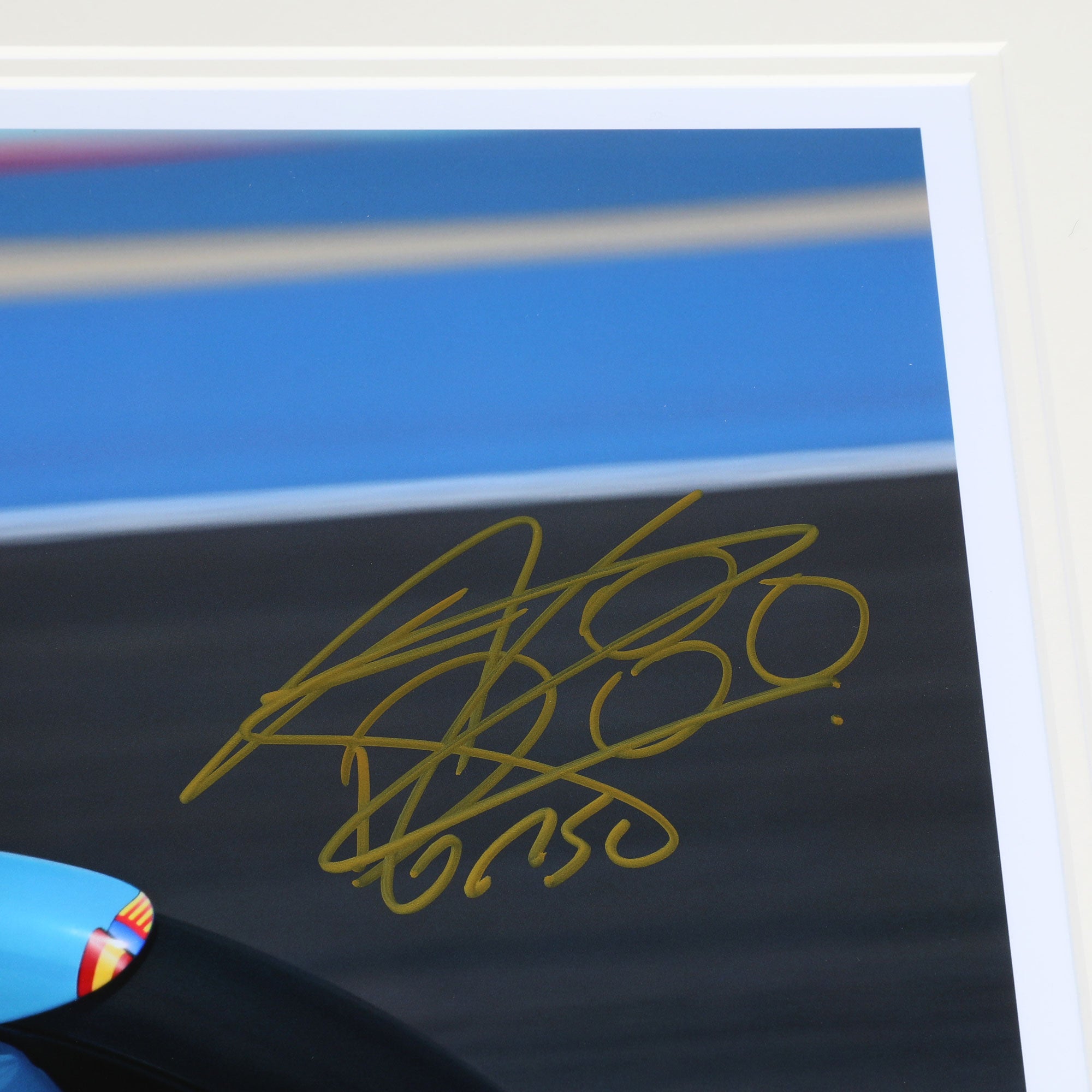 David Alonso 2024 Signed Photo – Qatar GP