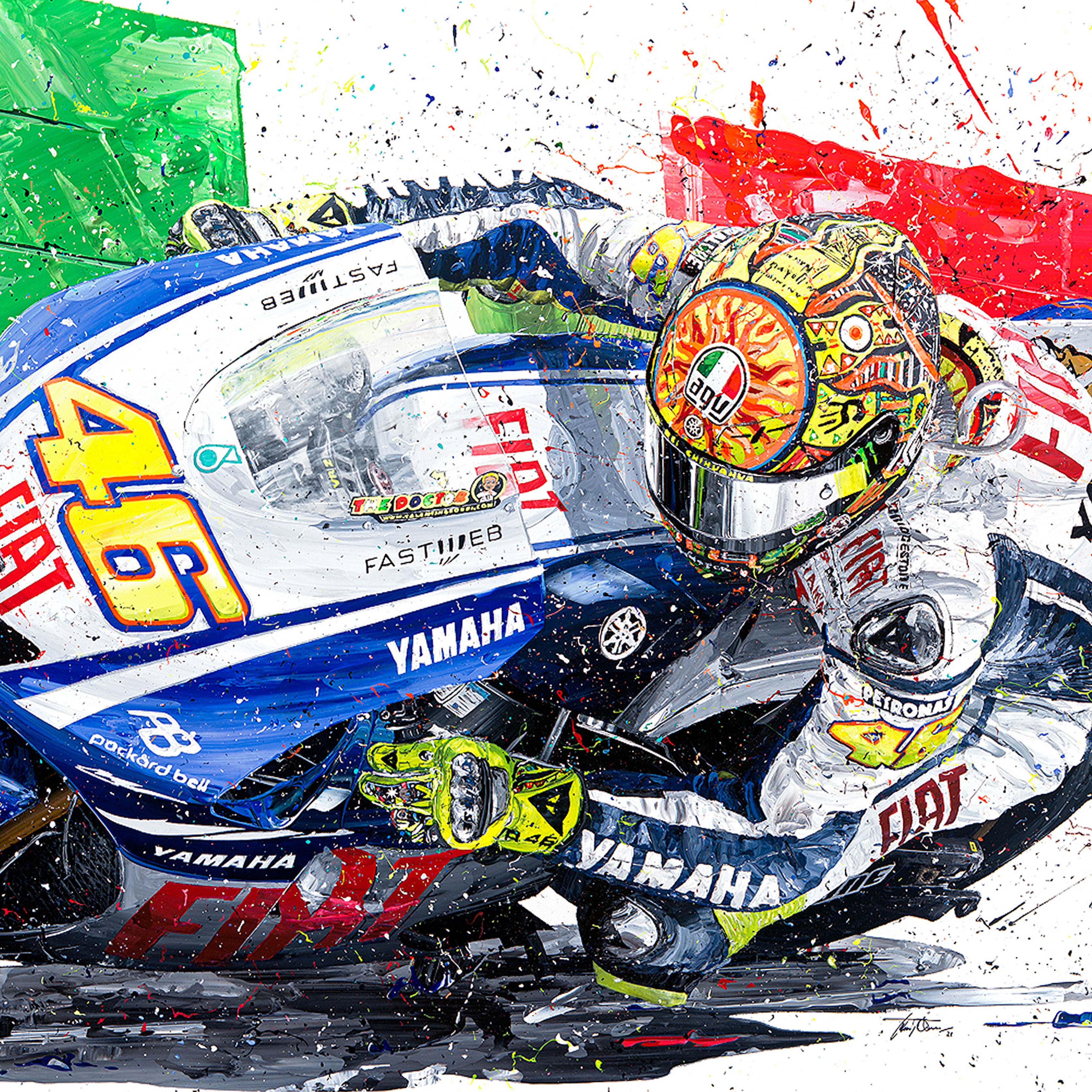David Johnson - Valentino 2009 Champion Print