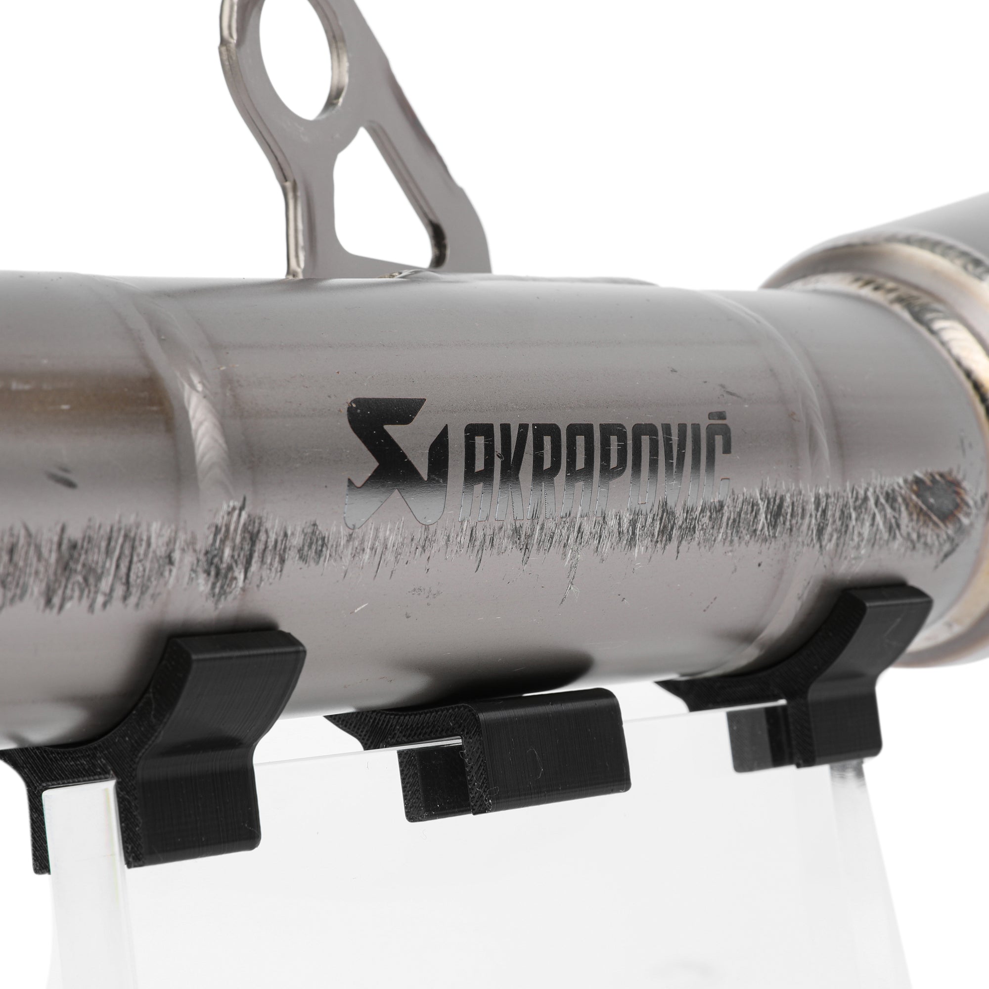 David Alonso 2024 Race-Used Aspar Moto3™ Exhaust Left Hand Side