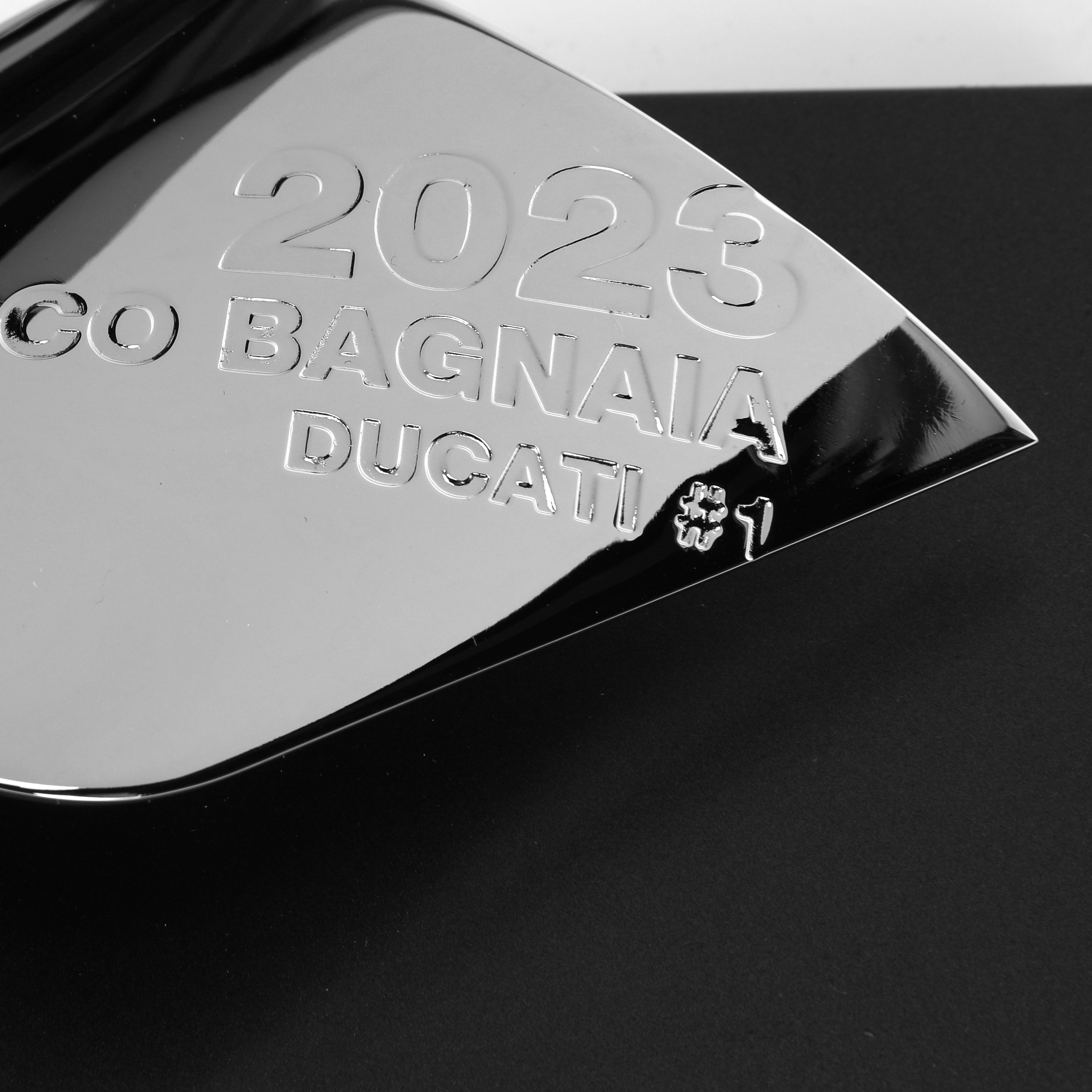 Francesco Bagnaia Ducati MotoGP Team Replica Trophy Champion Piece – 2023 MotoGP™ Championship