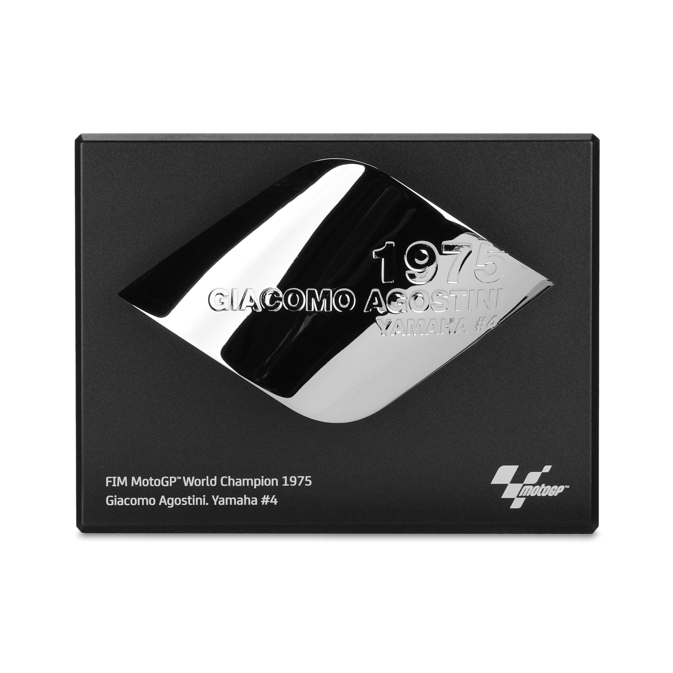 Giacomo Augustini Yamaha MotoGP Team Replica Trophy Champion Piece – 1975 MotoGP™ Championship