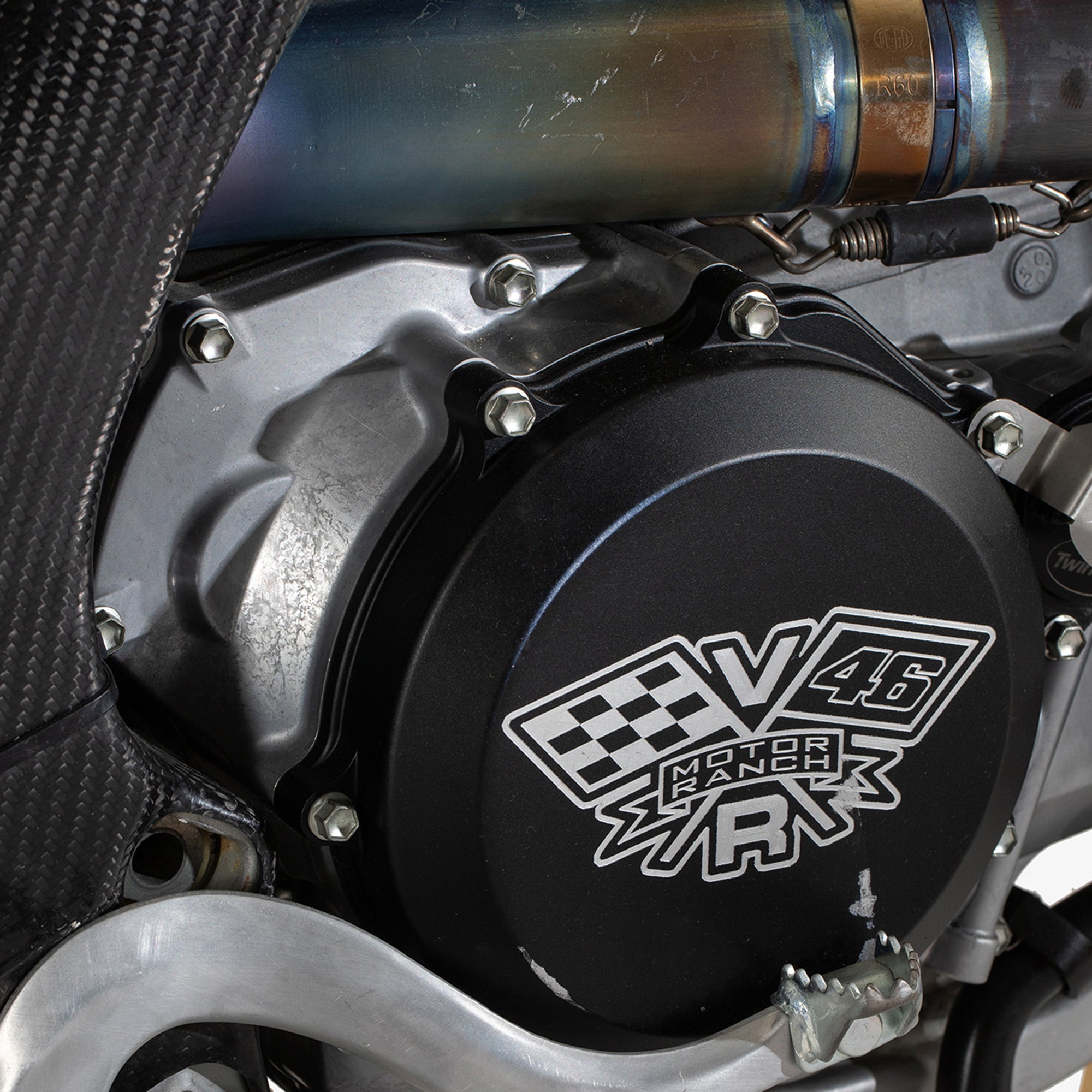 LOT 101 - Valentino Rossi Signed 2021 Training Yamaha YZF 450 Flat Track