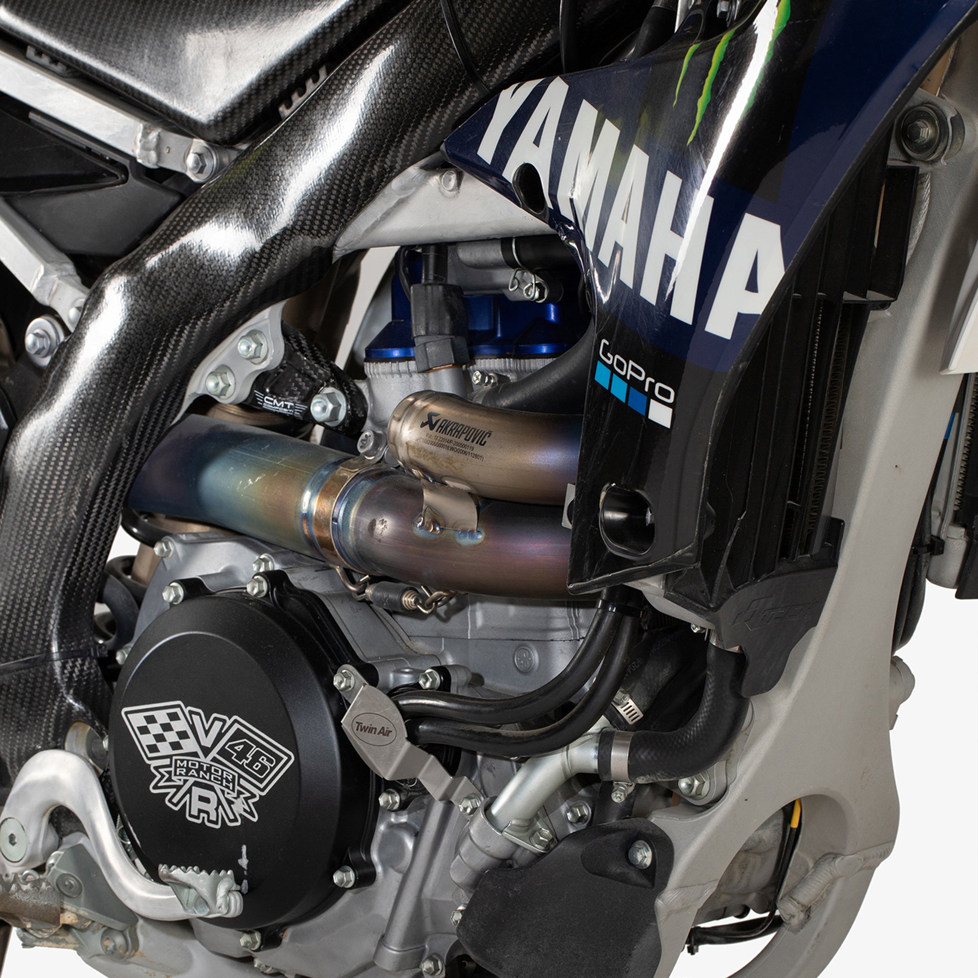 LOT 101 - Valentino Rossi Signed 2021 Training Yamaha YZF 450 Flat Track