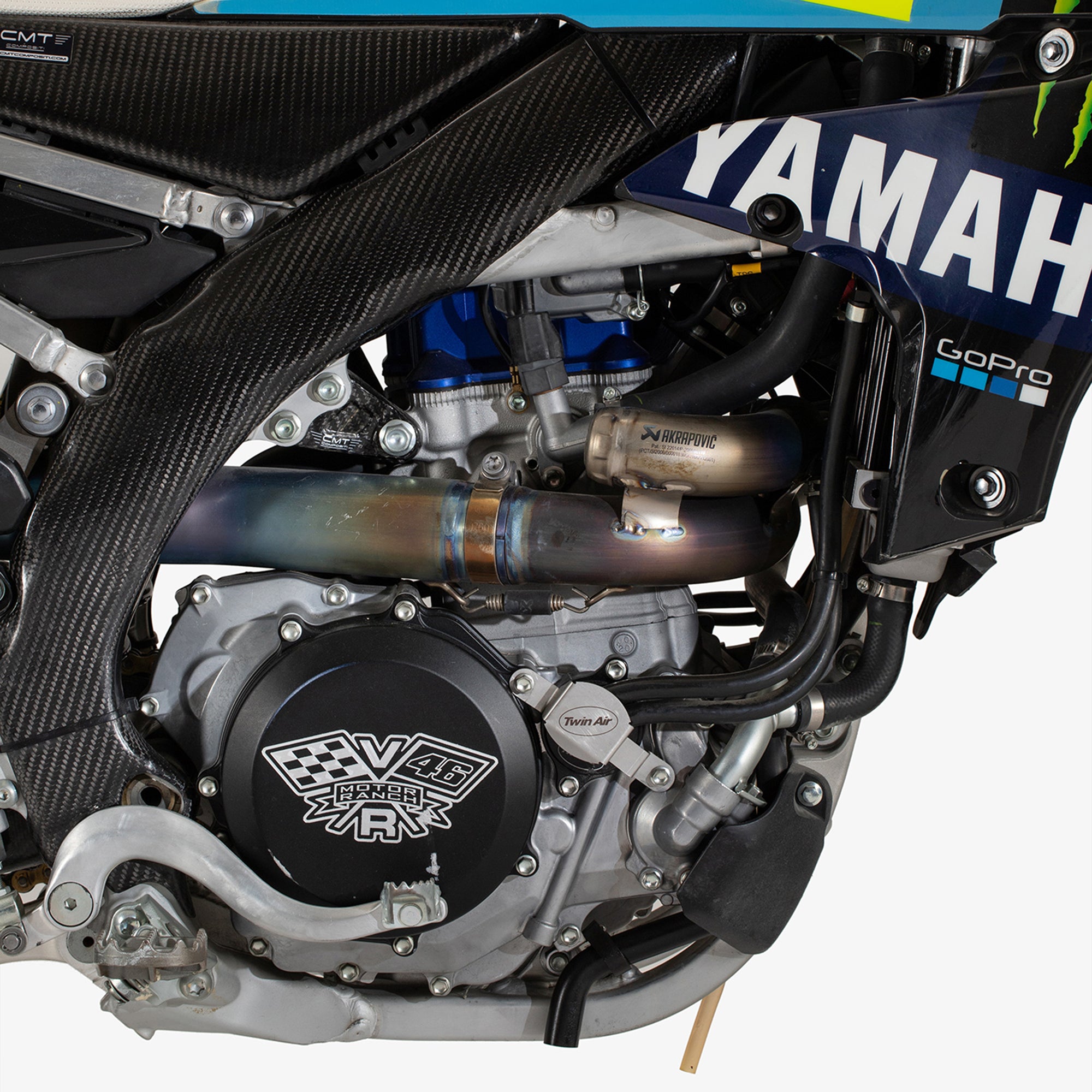 LOT 101 - Valentino Rossi Signed 2021 Training Yamaha YZF 450 Flat Track