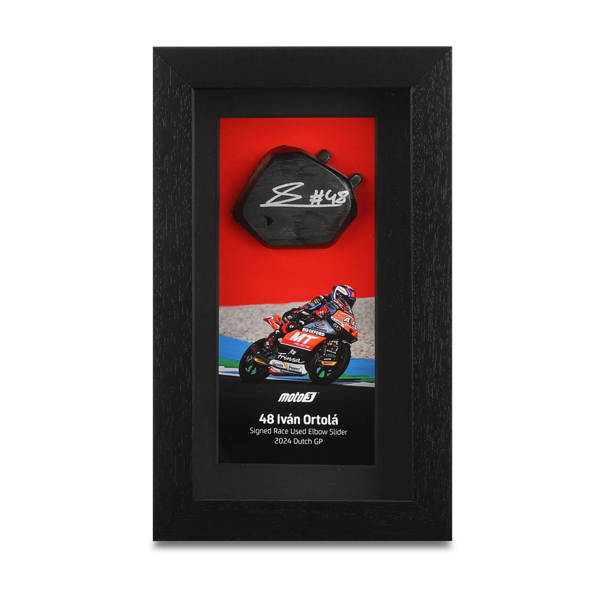 Ivan Ortola 2024 Signed Used Elbow Slider Dutch GP