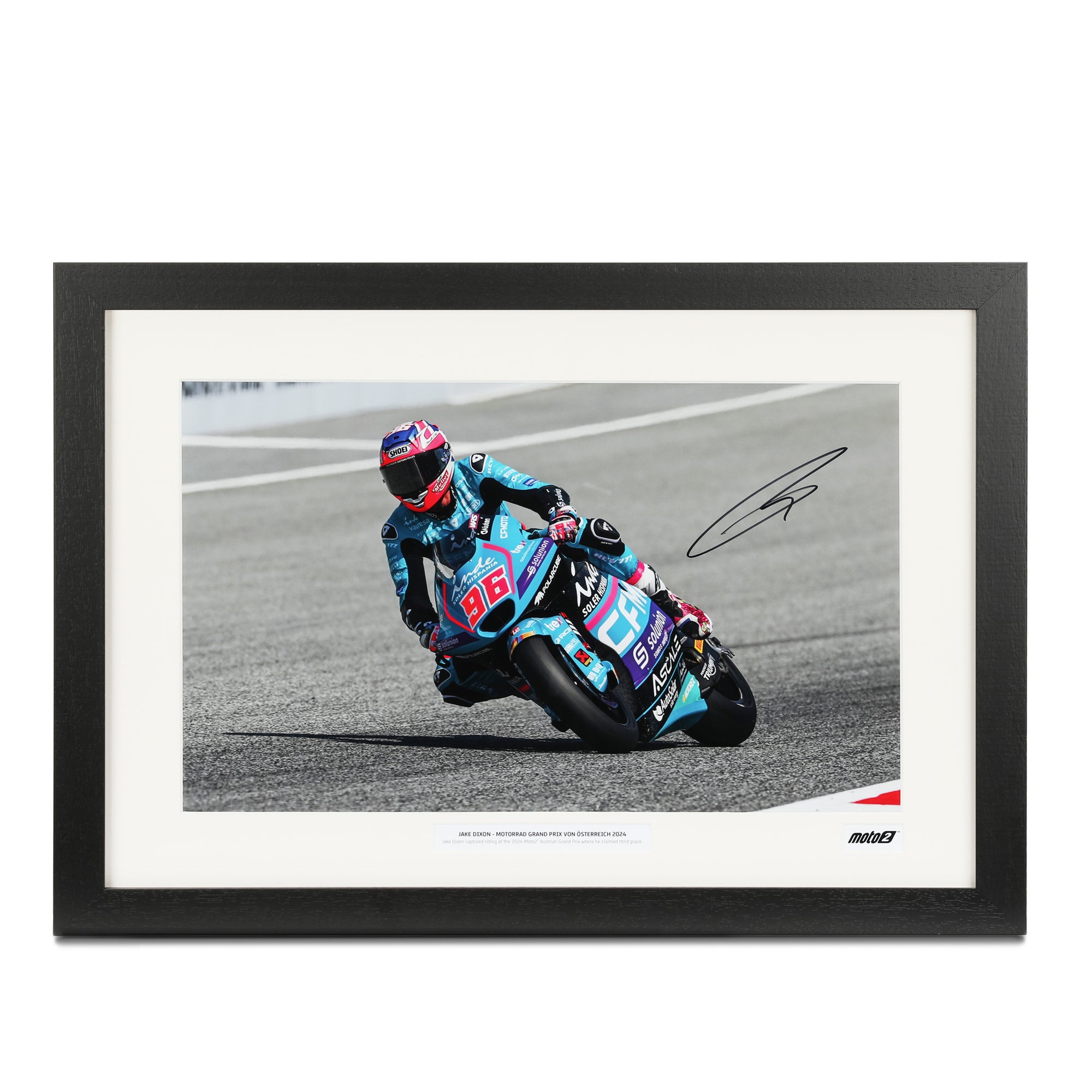 Jake Dixon 2024 Signed Photo – Austrian GP