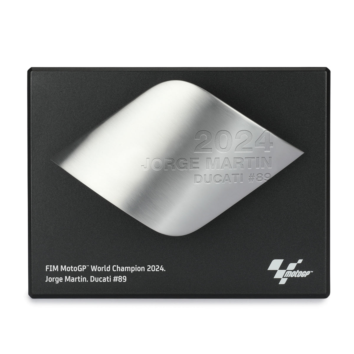 Replica FIM World Championship Trophy Plaque – Jorge Martin 2024