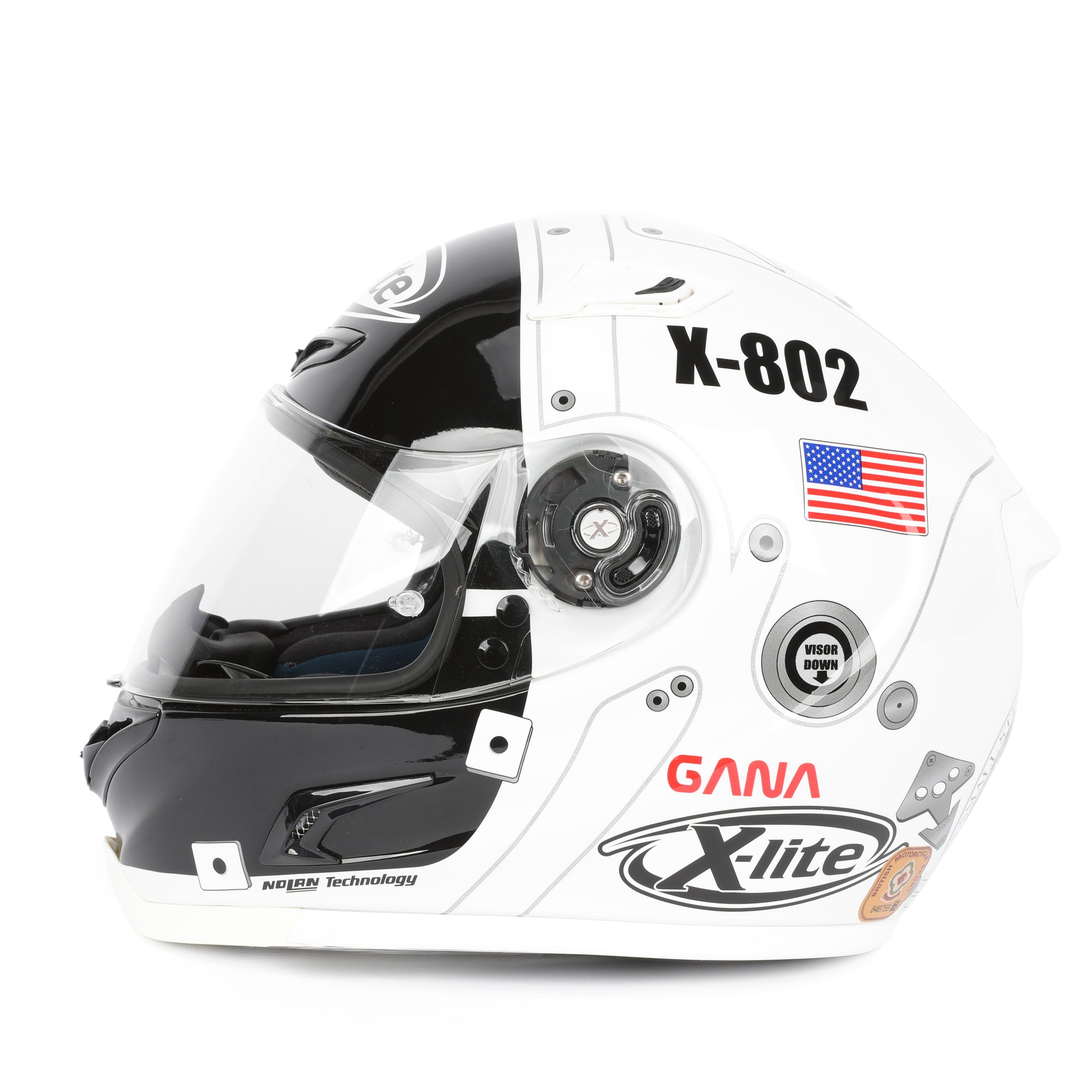 LOT 133 - Jorge Lorenzo Signed Full-Size Replica X-Lite X-802R 2009 Nasa Helmet
