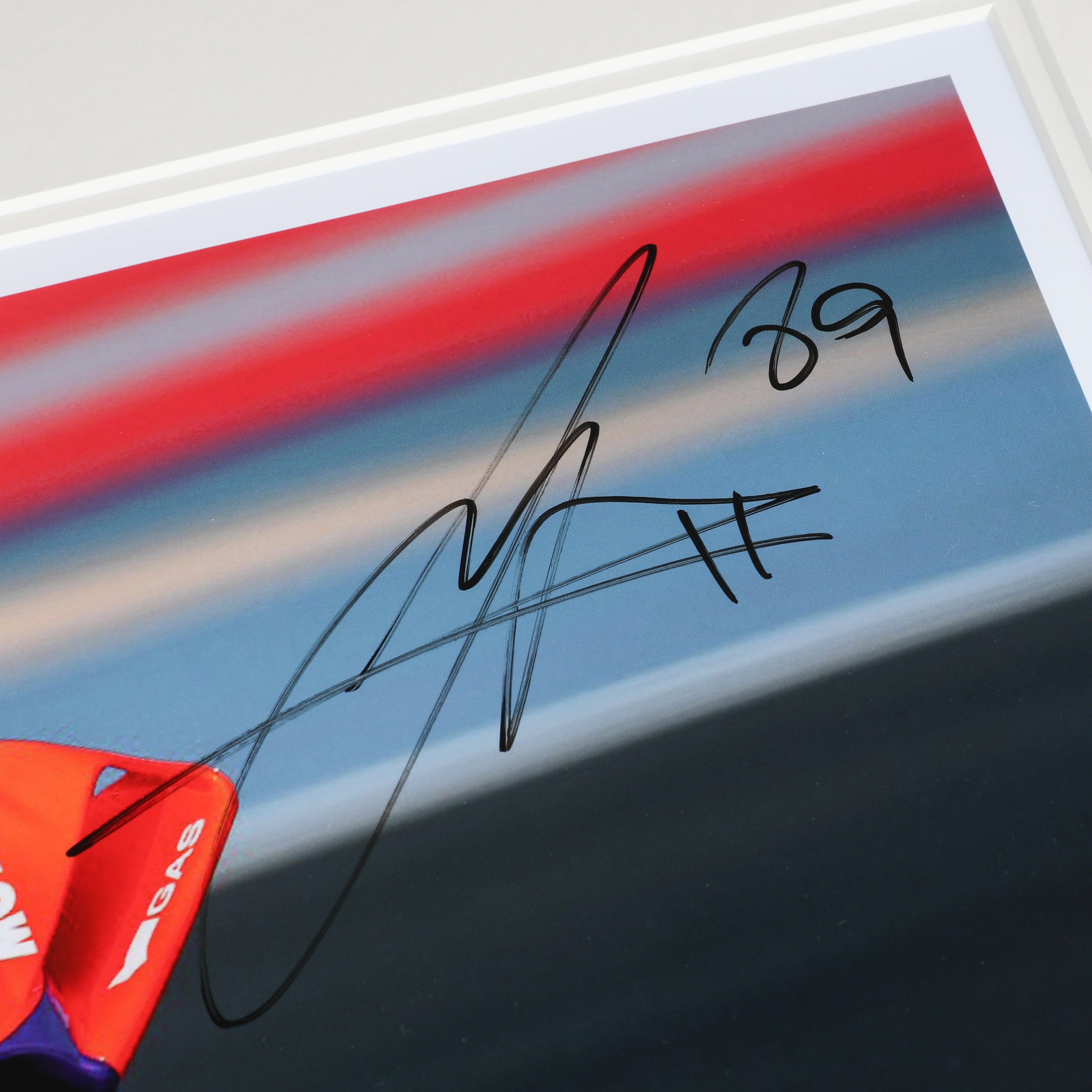 Jorge Martin Signed 2024 Qatar Grand Prix Sprint Race Photo - Polarity Photo