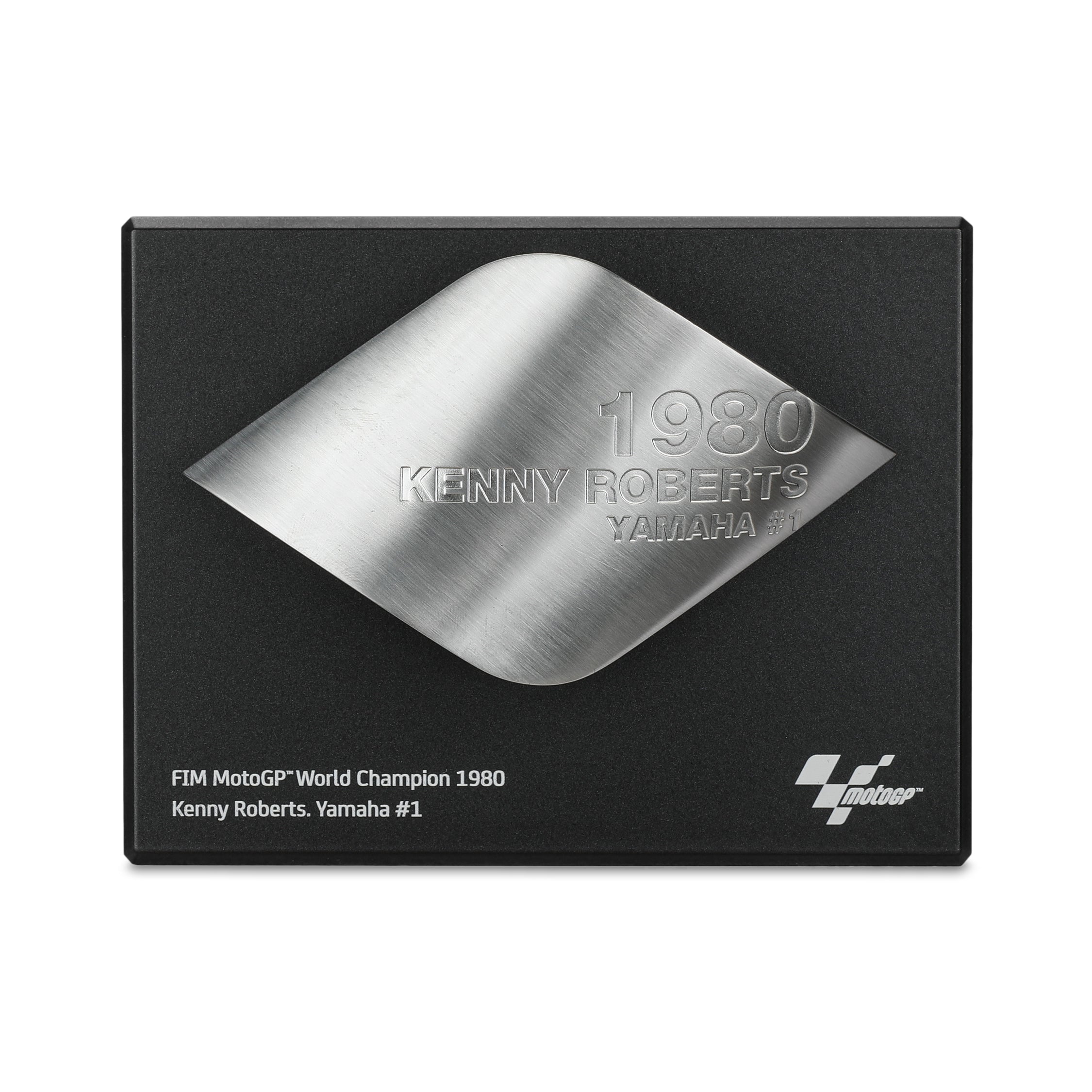 Kenny Roberts Yamaha MotoGP Team Replica Trophy Champion Piece – 1980 MotoGP™ Championship