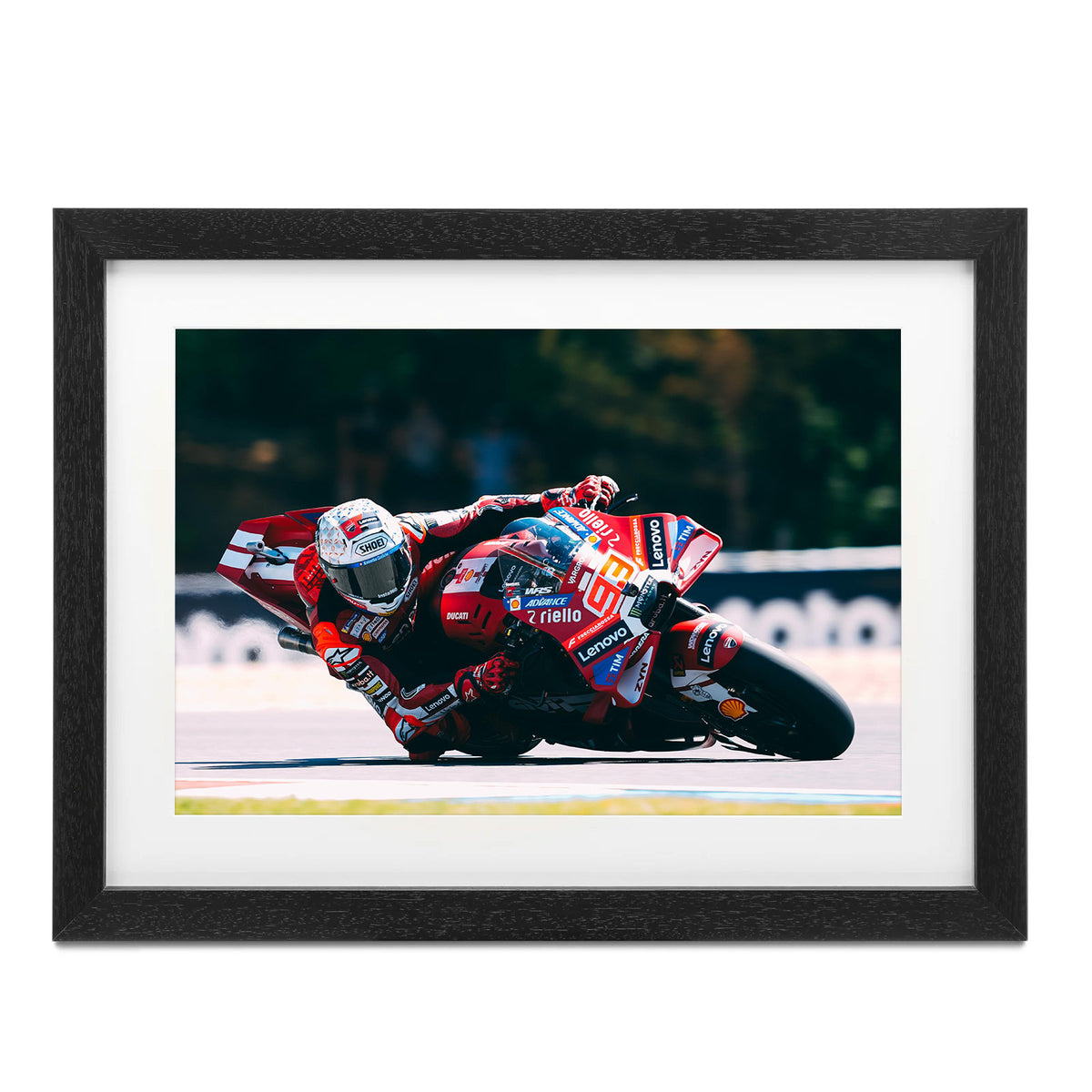 Marc Marquez Ducati 2026 Framed Photograph Czechia GP V1