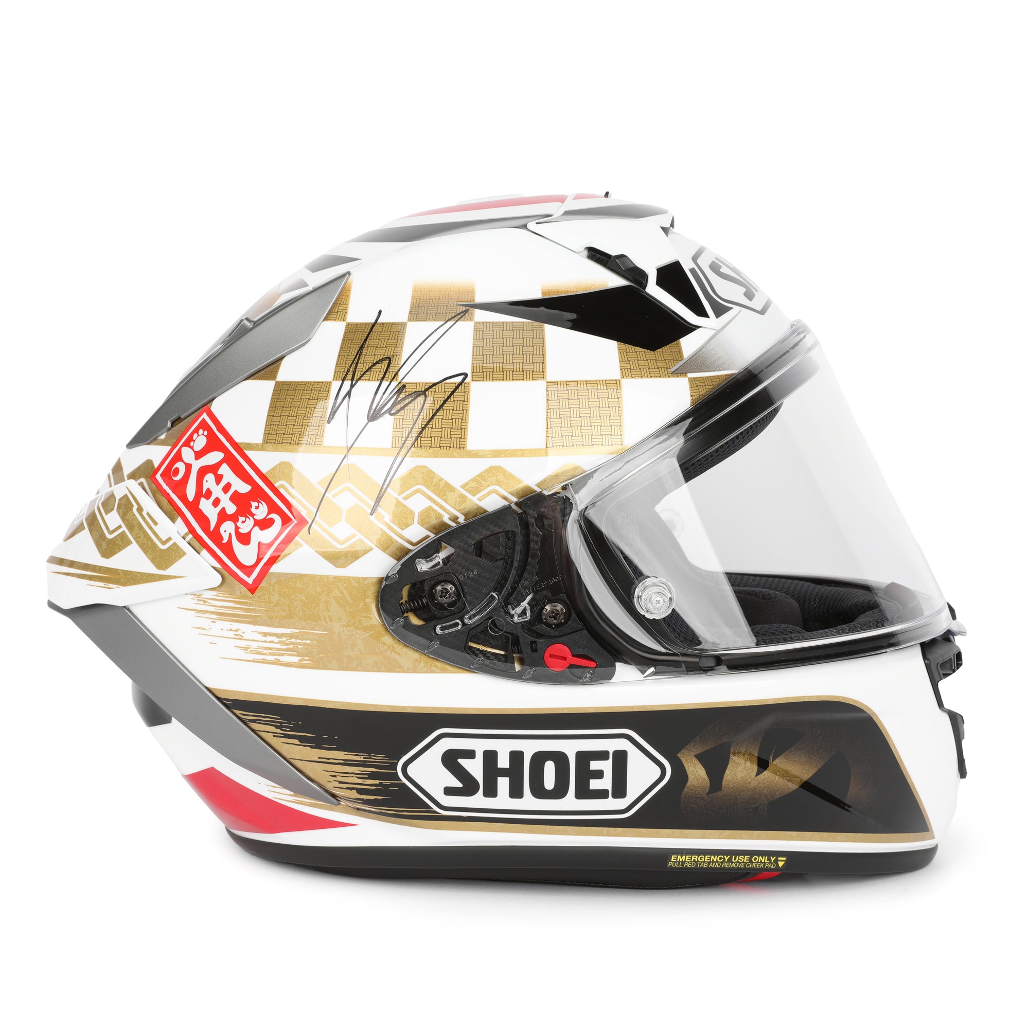 LOT 113 - Marc Marquez Signed Full-Size Replica Shoei X-SPR Pro Helmet – 2023
