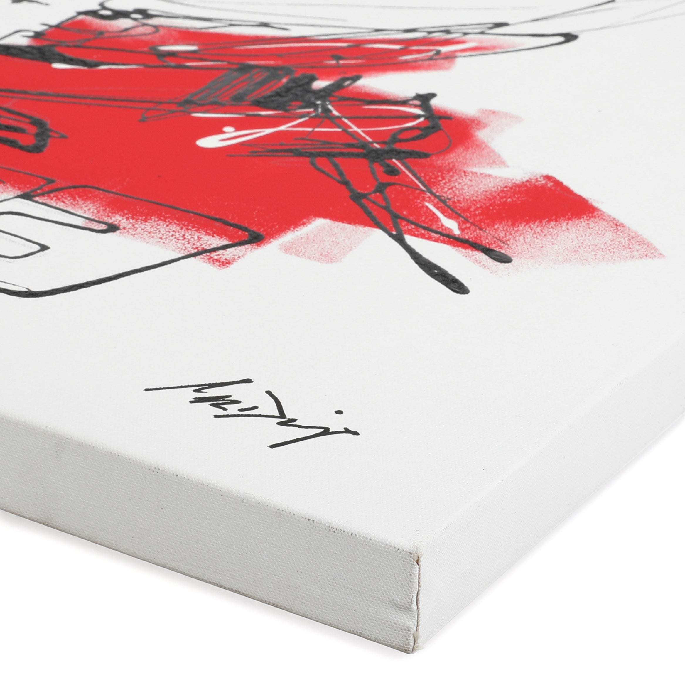 LOT 012 - Marc Marquez x MRDRIP Signed Original Artwork