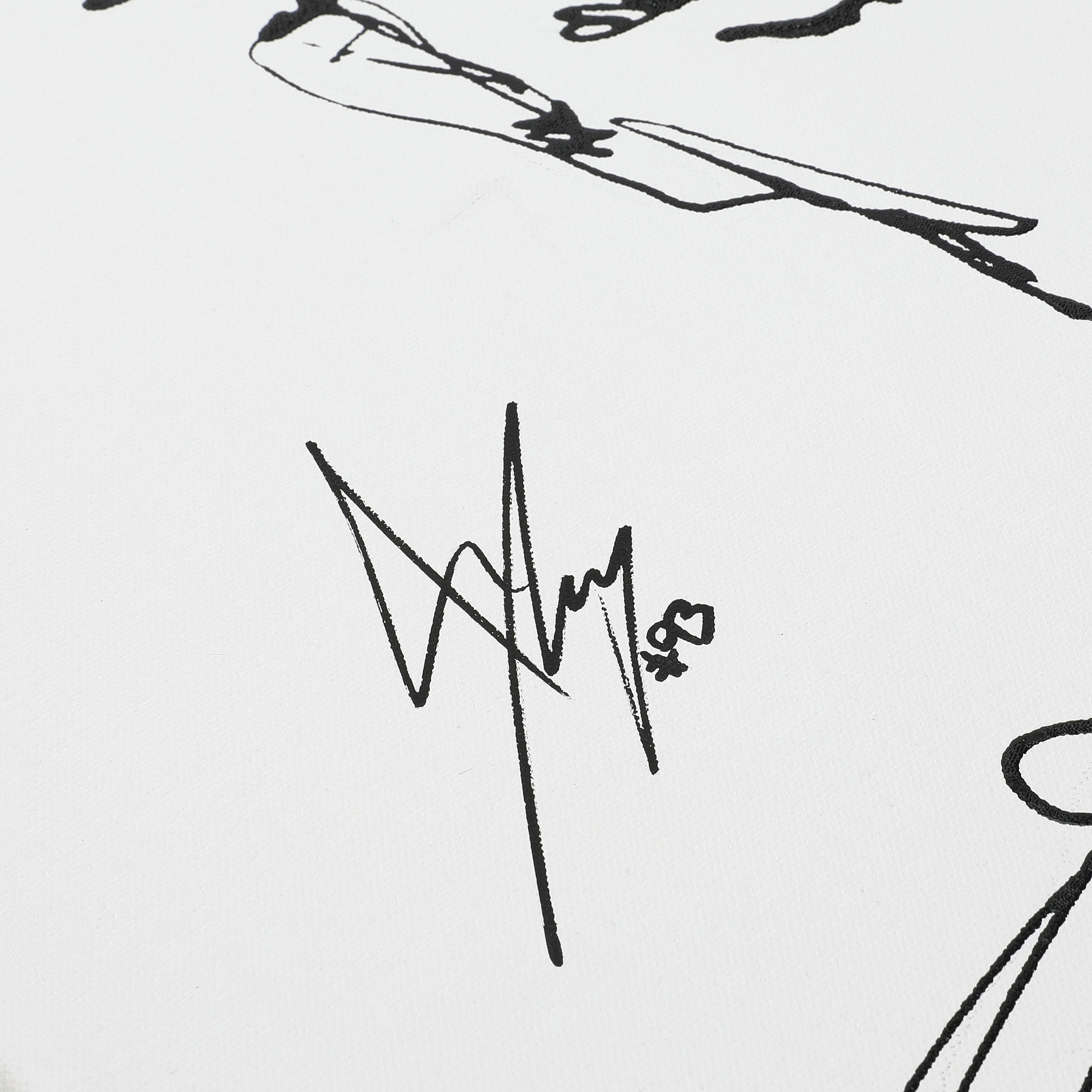 LOT 012 - Marc Marquez x MRDRIP Signed Original Artwork
