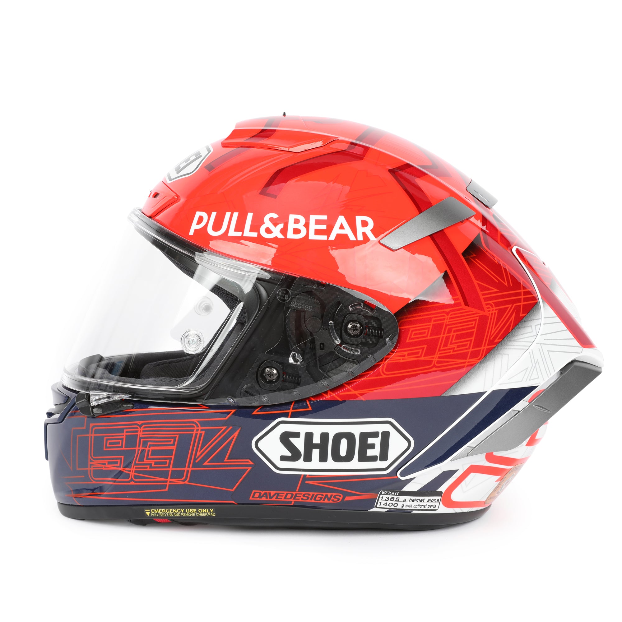 LOT 122 - Marc Marquez 2020 Signed Full-Size Replica Shoei X-Spirit 3