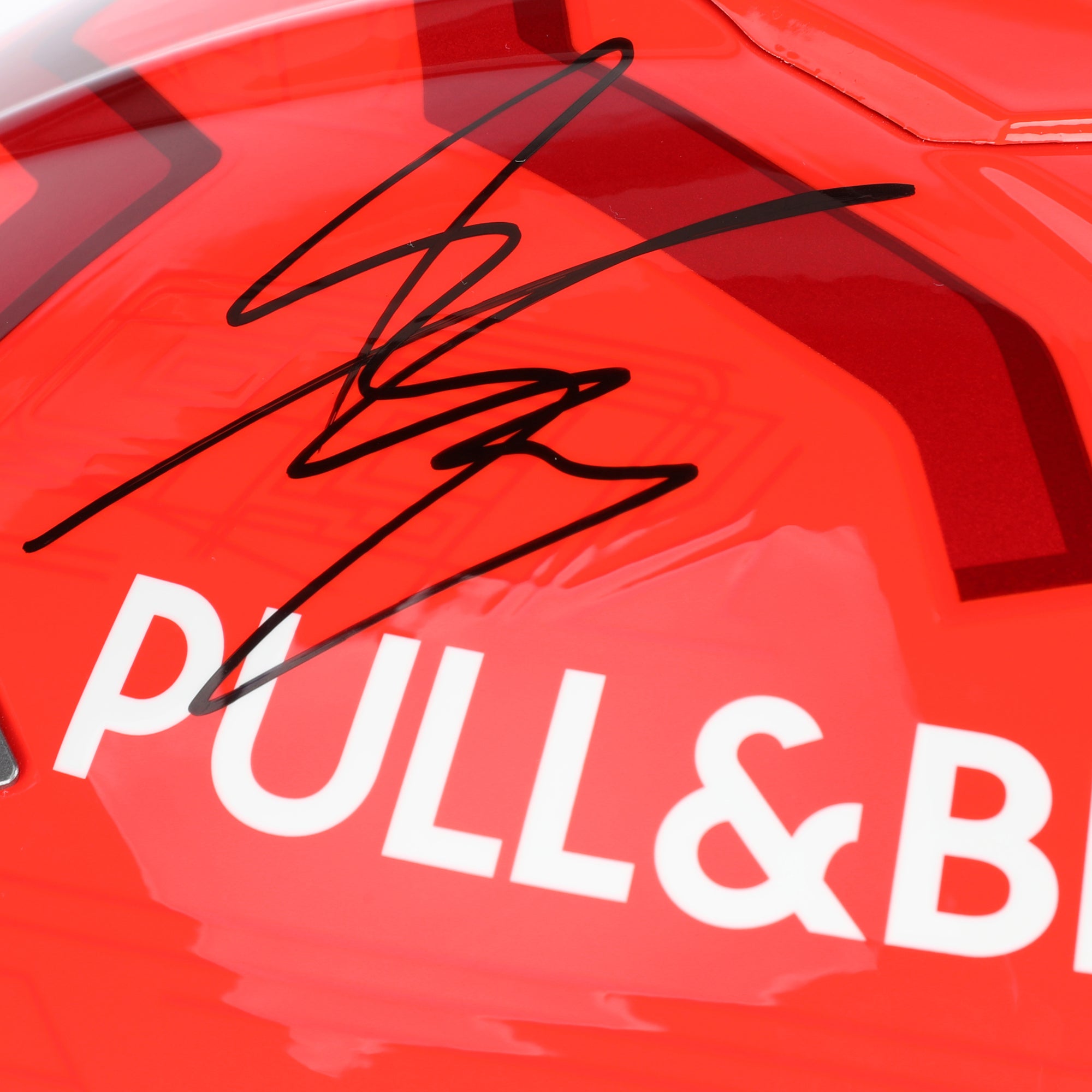 LOT 131 - Marc Marquez 2020 Signed Full-Size Replica Shoei X-Spirit 3 Helmet - Pull & Bear