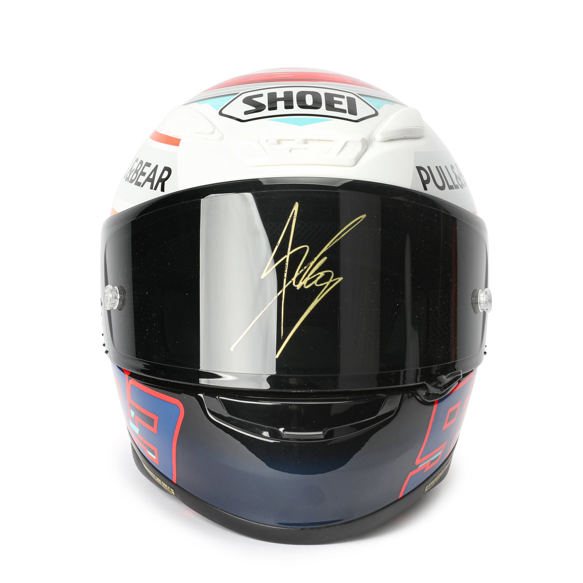 LOT 025 - Marc Marquez Signed X-Spirit 3 MOTEGI Full Size Replica Helmet