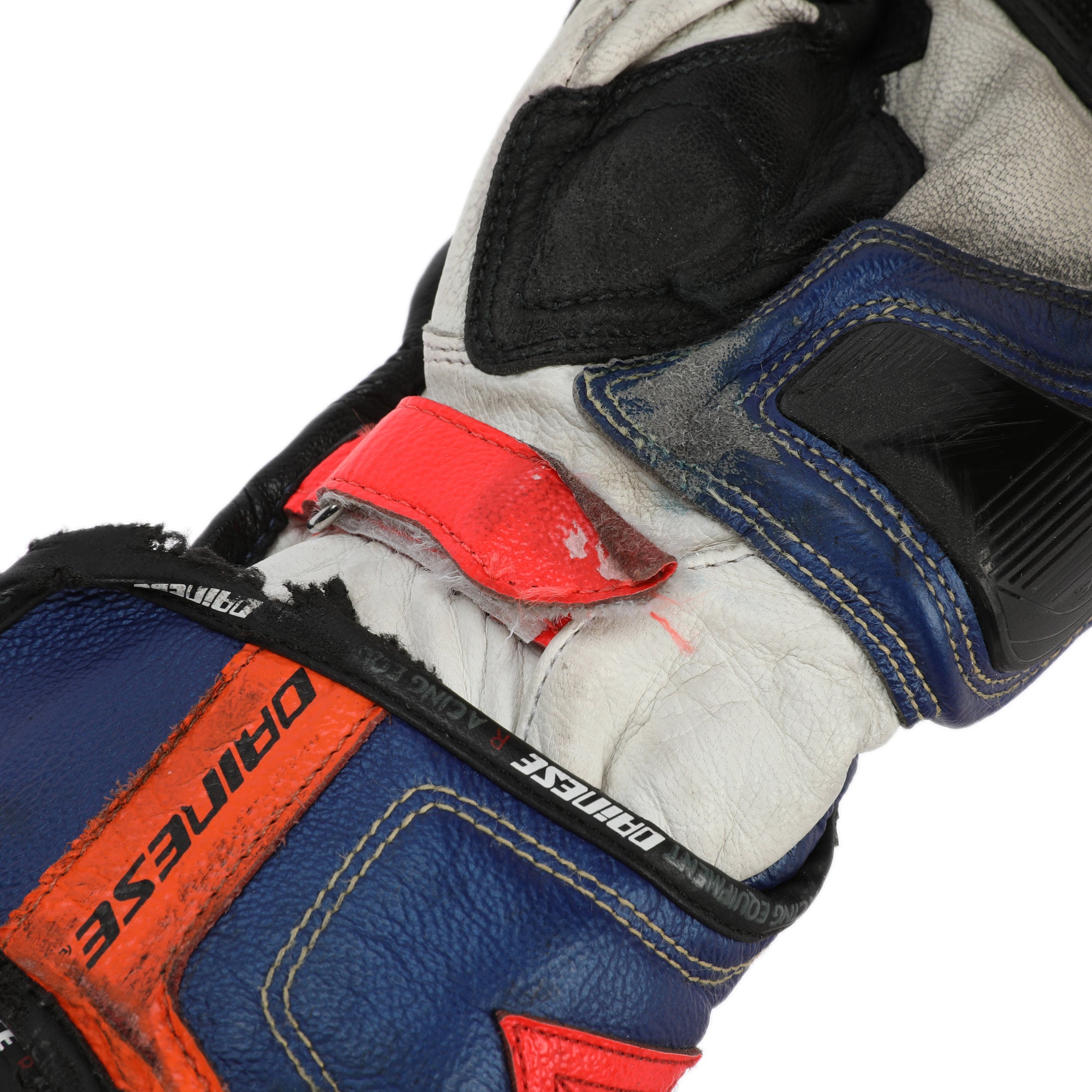 LOT 126 - Marco Bezzecchi Signed Race-Used Dainese Carbon 3 Gloves - 2019