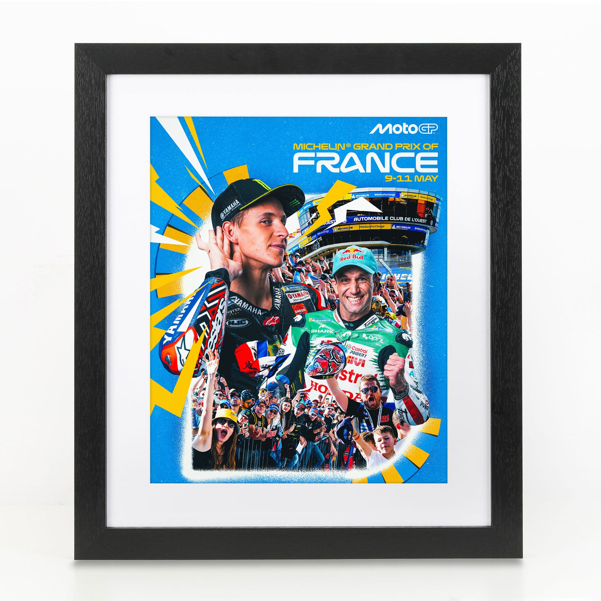 2025 French Grand Prix Official Race Poster
