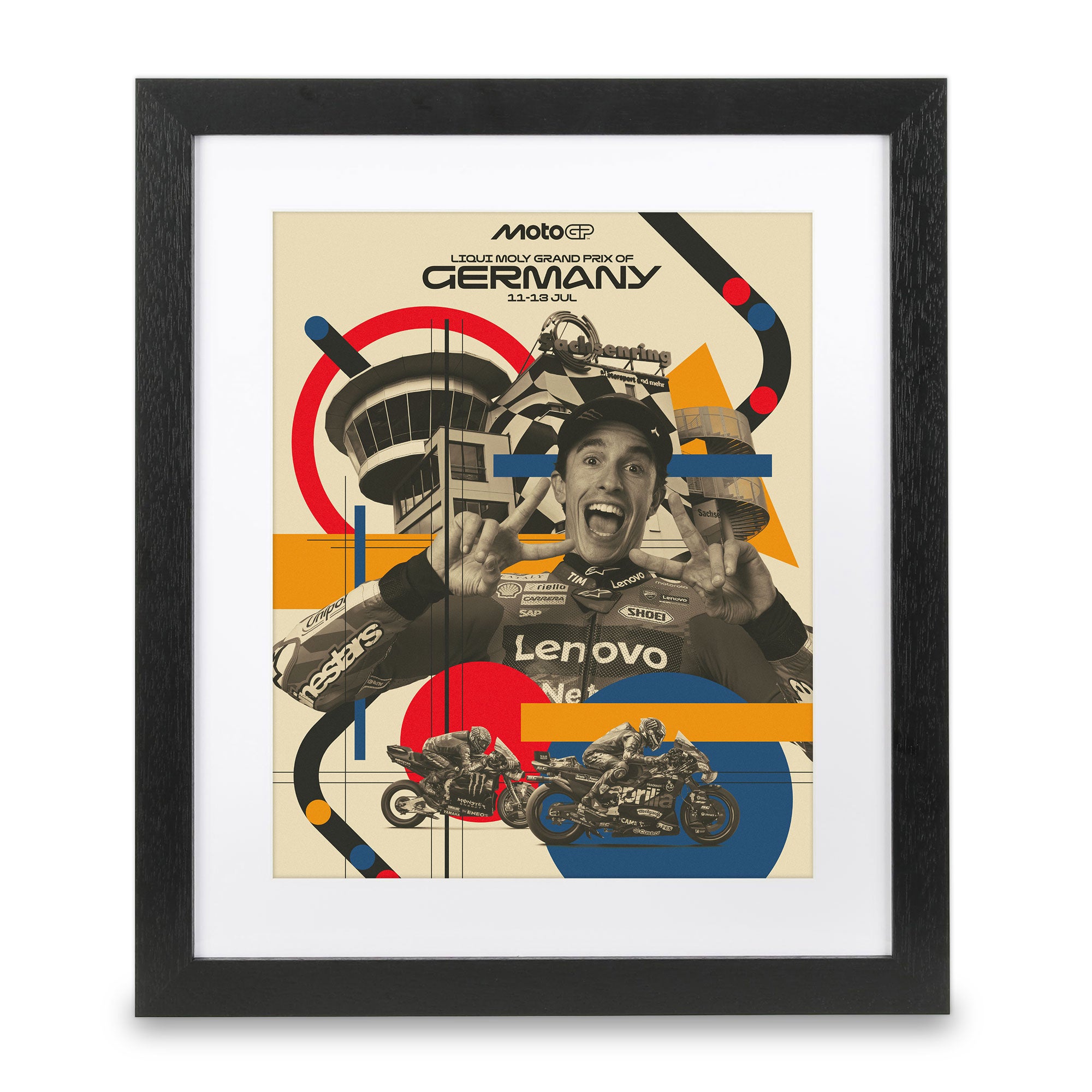 2025 German Grand Prix Official Race Poster