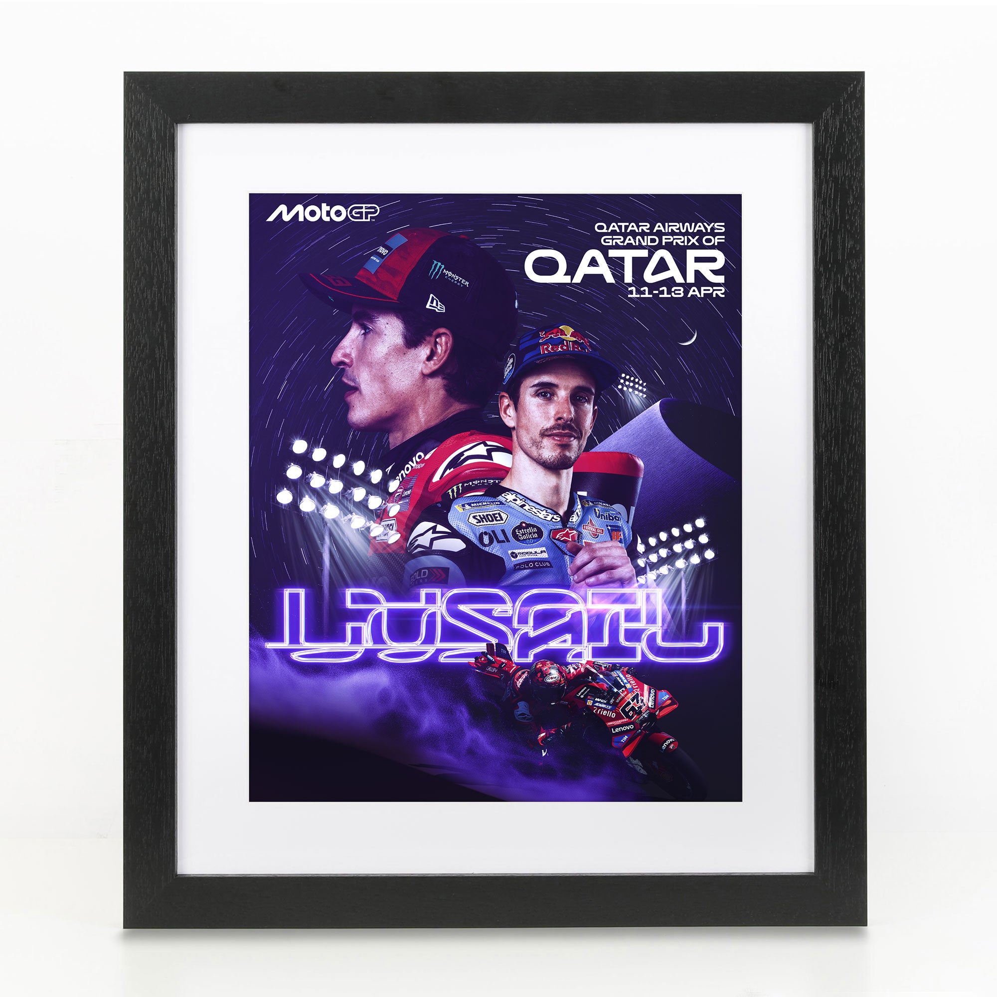 2025 Qatar Grand Prix Official Race Poster
