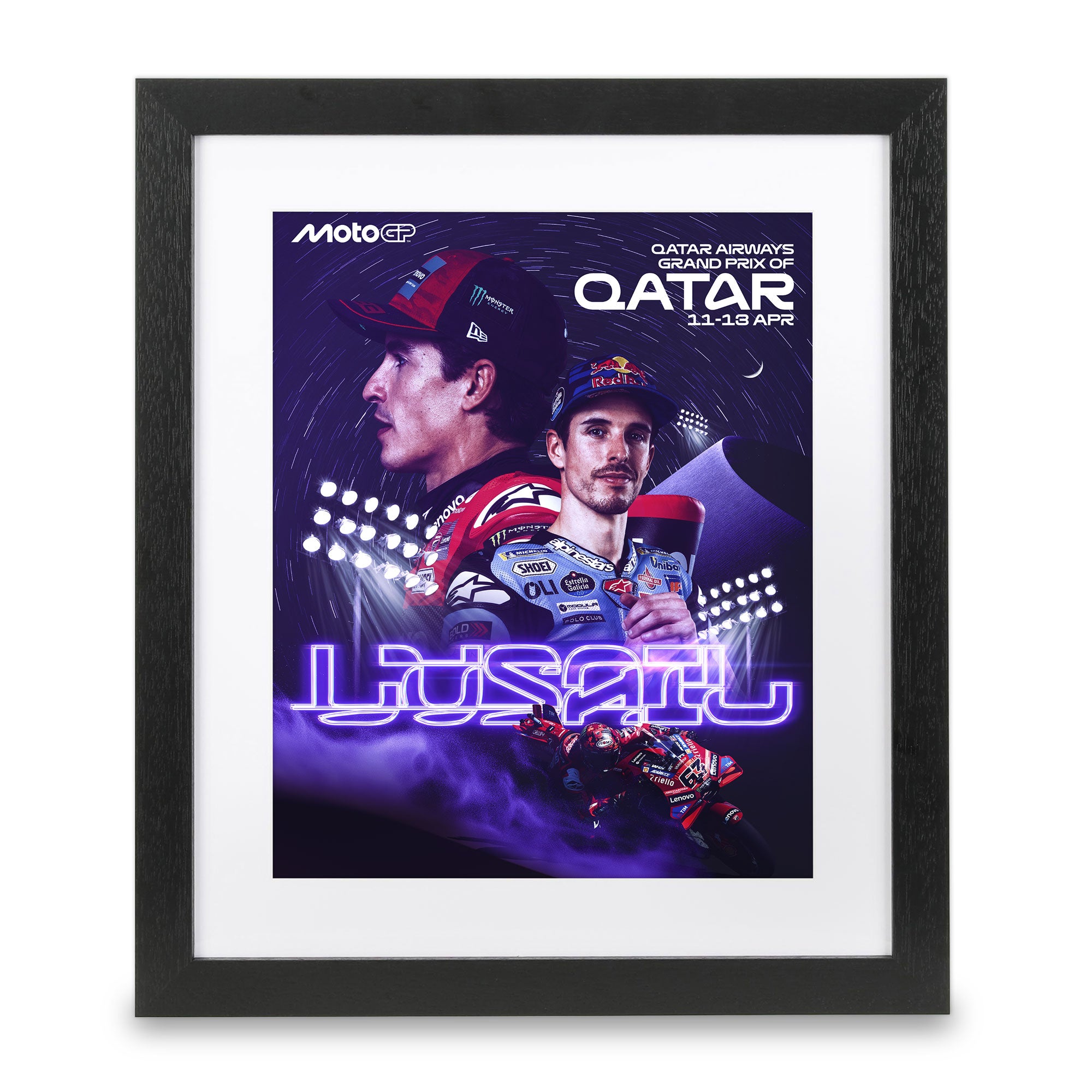 2025 Qatar Grand Prix Official Race Poster