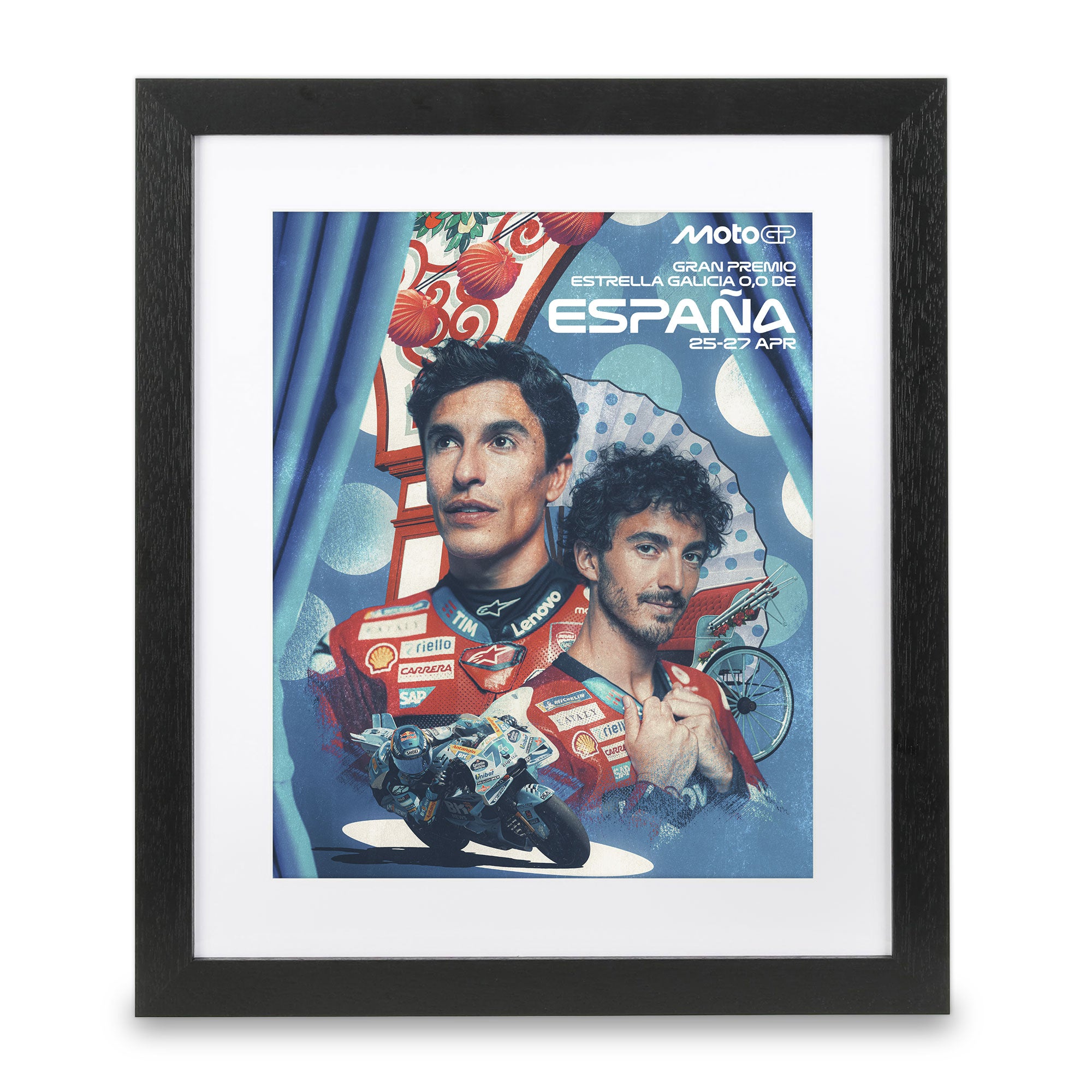 2025 Spanish Grand Prix Official Race Poster