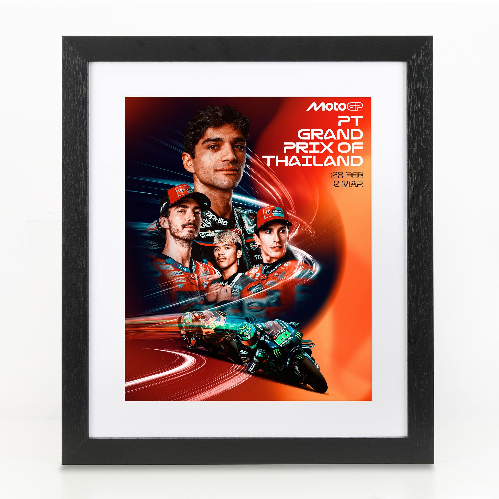 2025 Thailand Grand Prix Official Race Poster