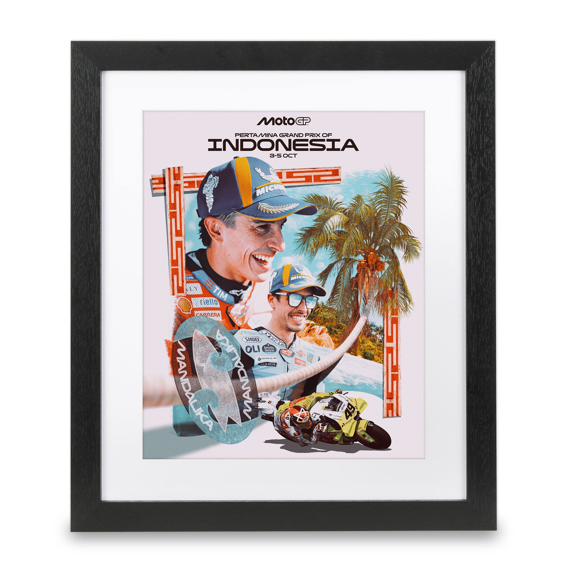 2025 Indonesian Grand Prix Official Race Poster