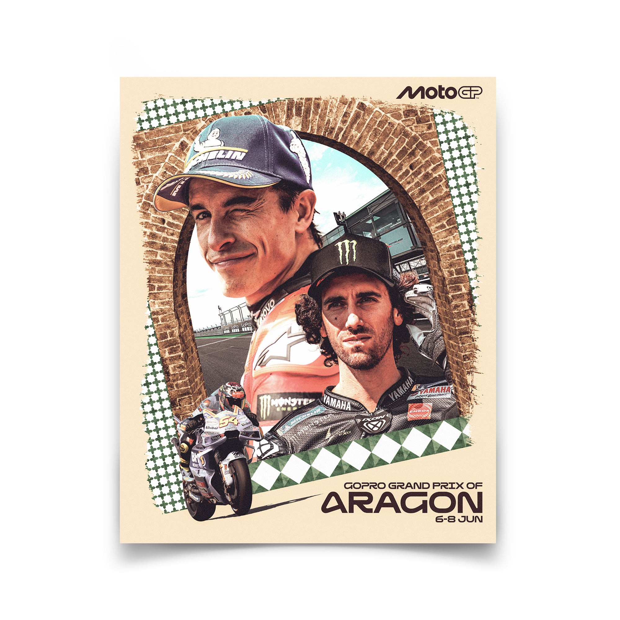 2025 Aragon Grand Prix Official Race Poster