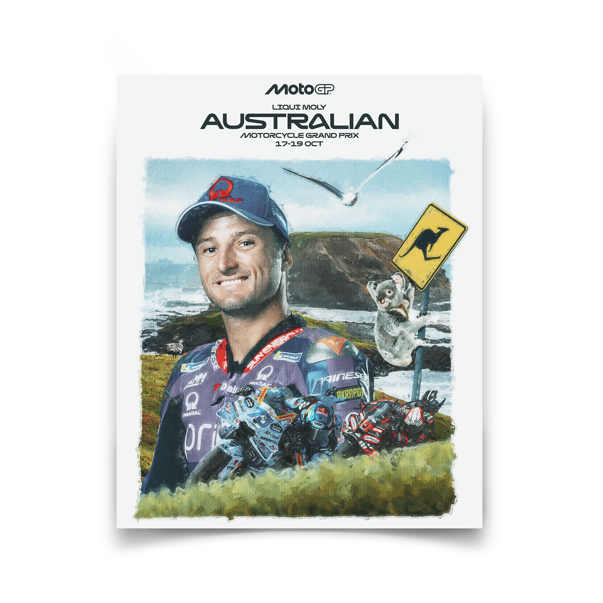 2025 Australian Grand Prix Race Poster