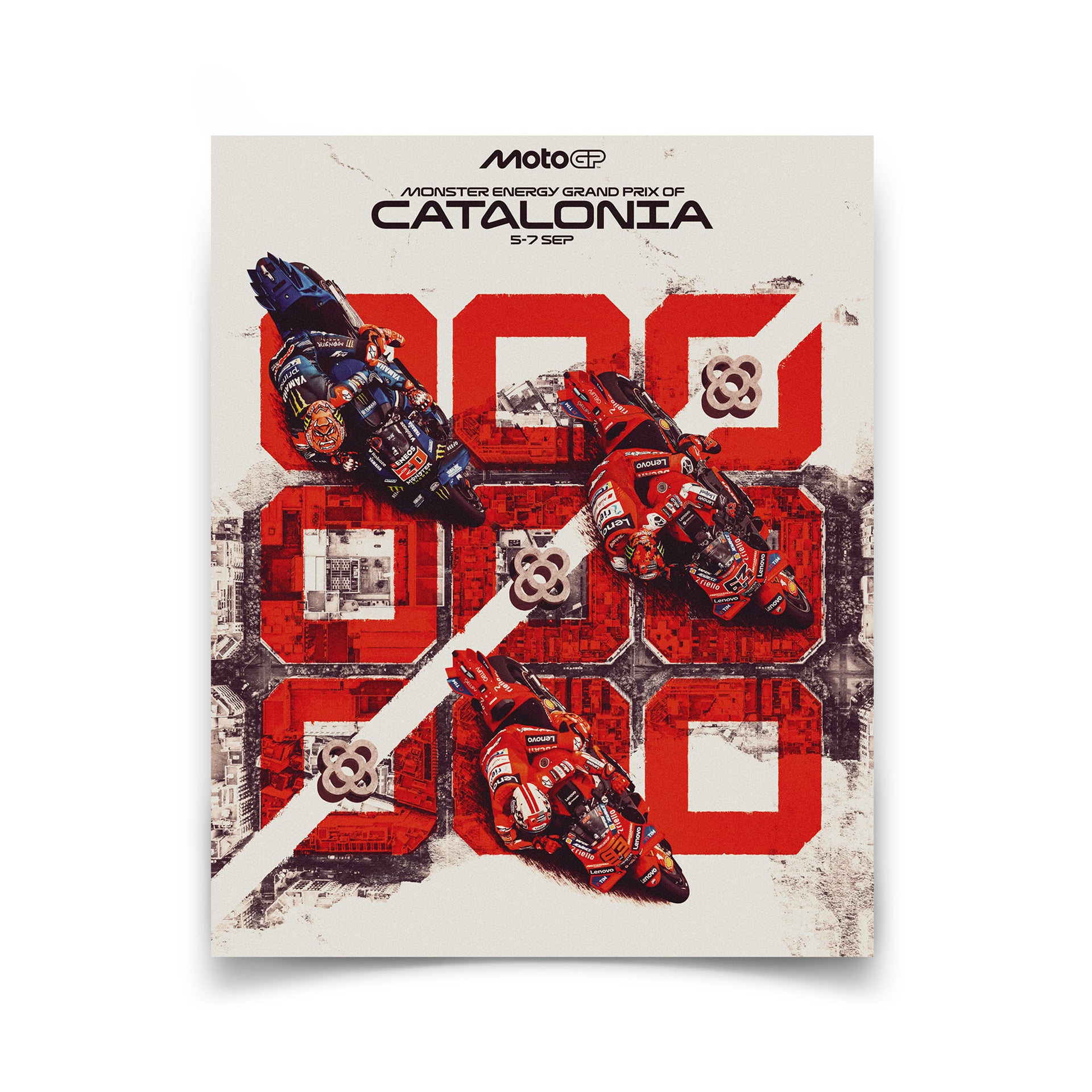 2025 Catalan Grand Prix Race Poster