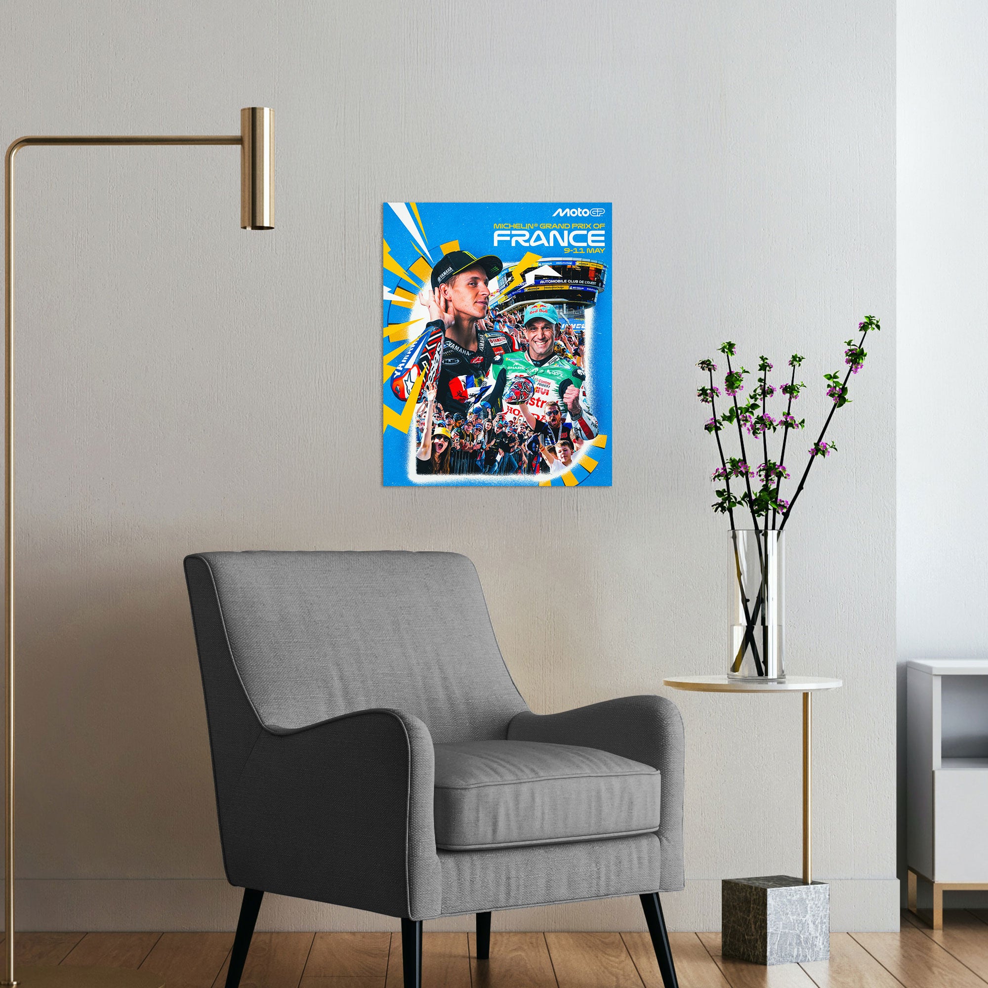 2025 French Grand Prix Official Race Poster