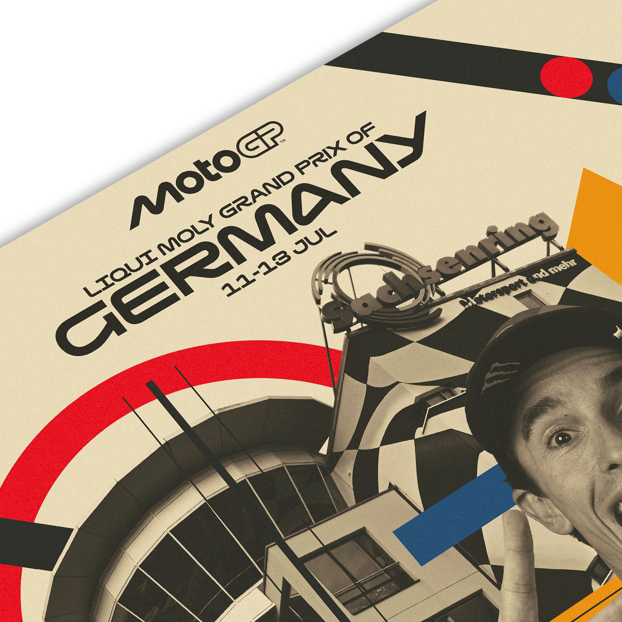 2025 German Grand Prix Official Race Poster