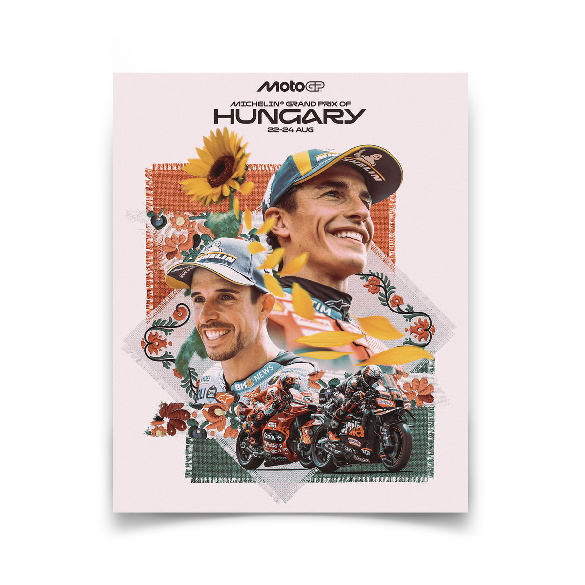 2025 Hungarian Grand Prix Race Poster