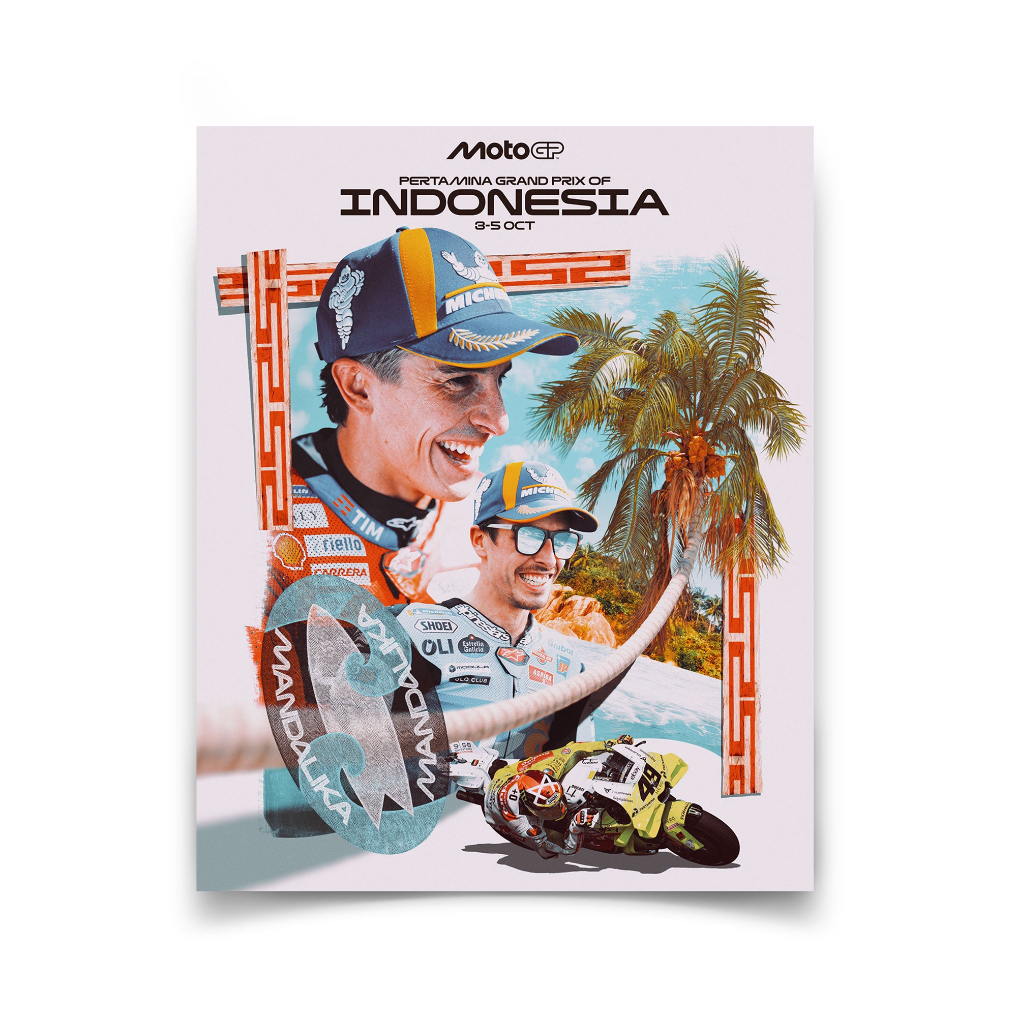 2025 Indonesian Grand Prix Official Race Poster