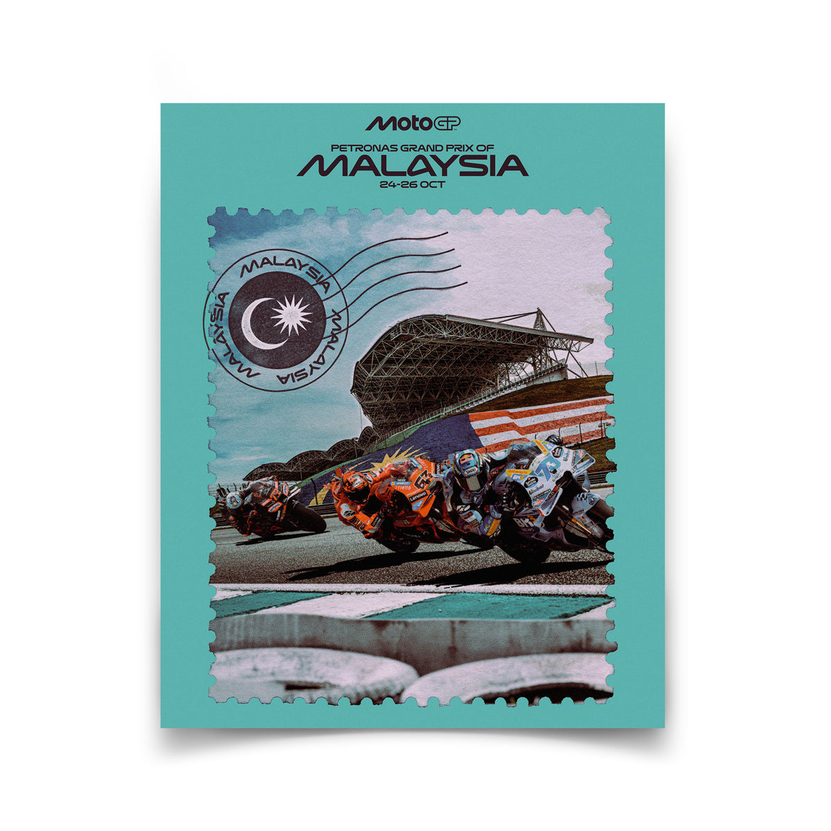 2025 Malaysian Grand Prix Race Poster