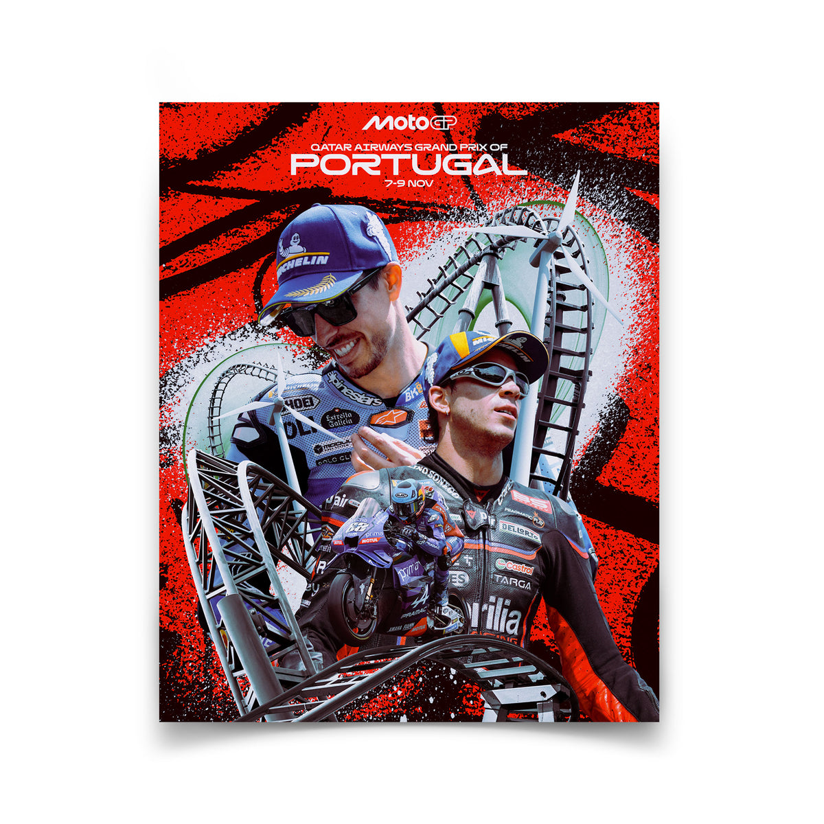 2025 Portuguese Grand Prix Race Poster
