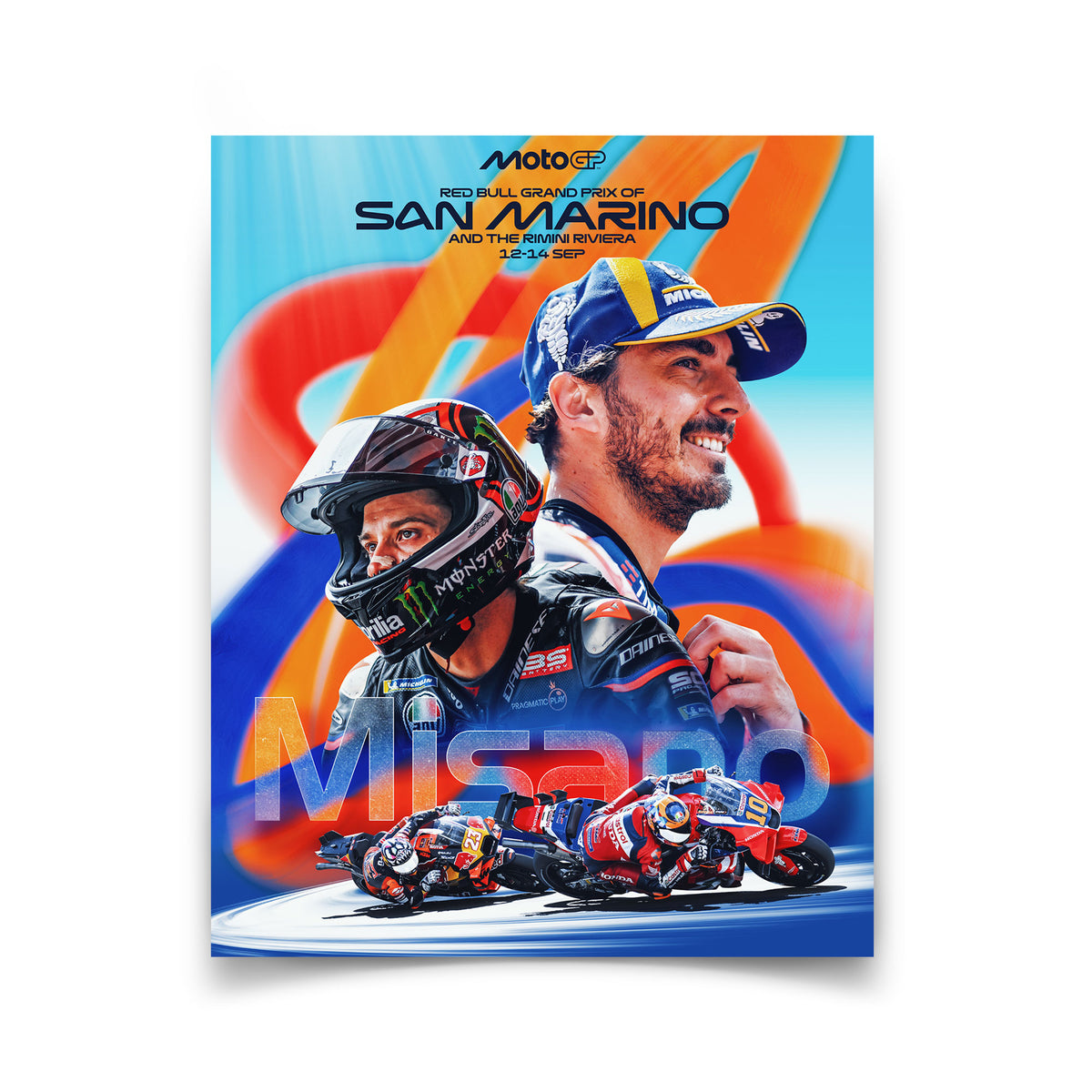 2025 San Marino Grand Prix Race Poster