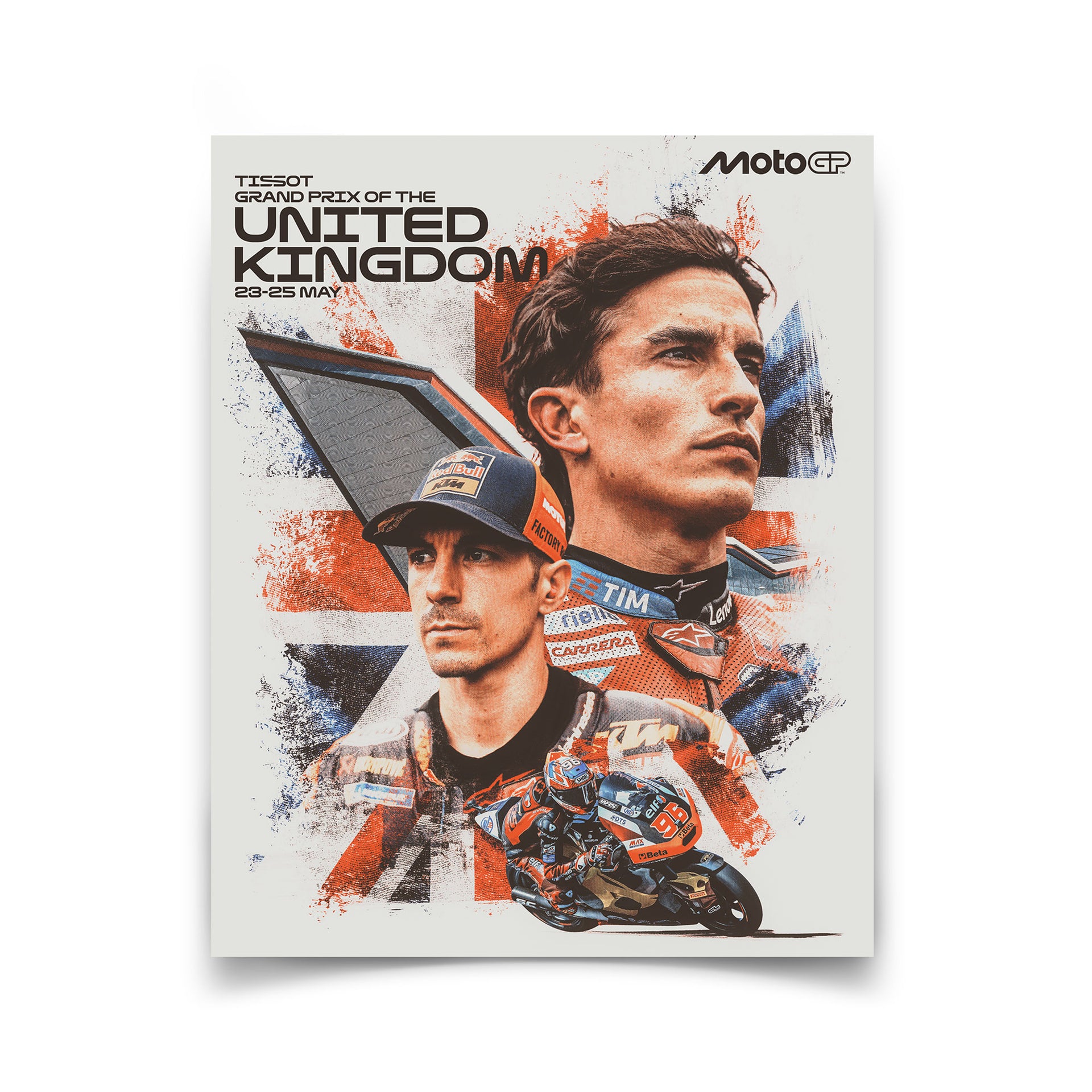 2025 British Grand Prix Race Poster