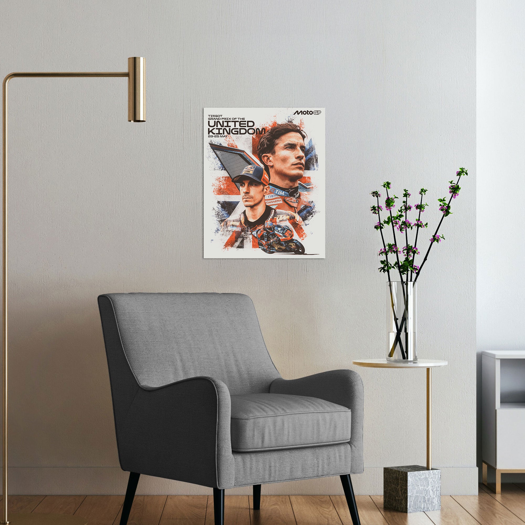 2025 British Grand Prix Official Race Poster