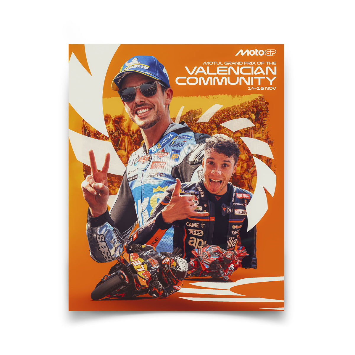 2025 Valencian Grand Prix Race Poster