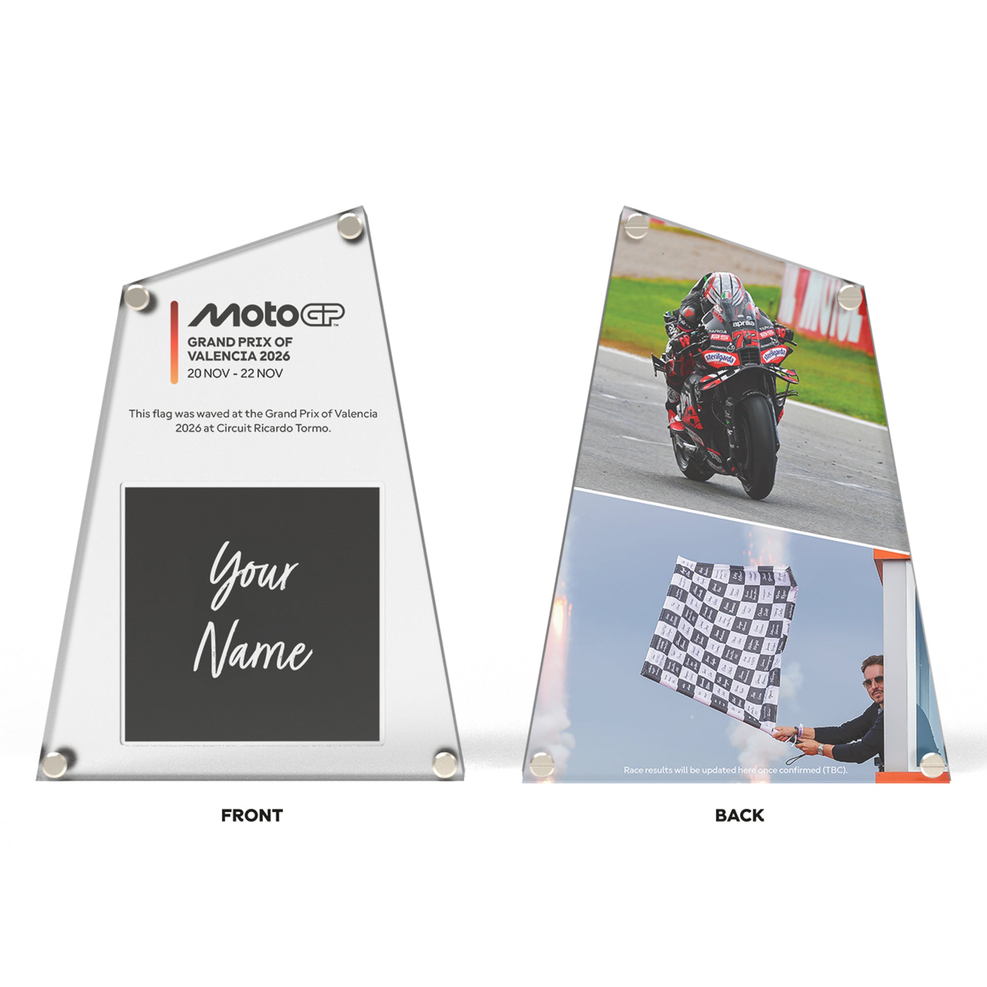 Own the Chequered Flag - Valencian GP 2026