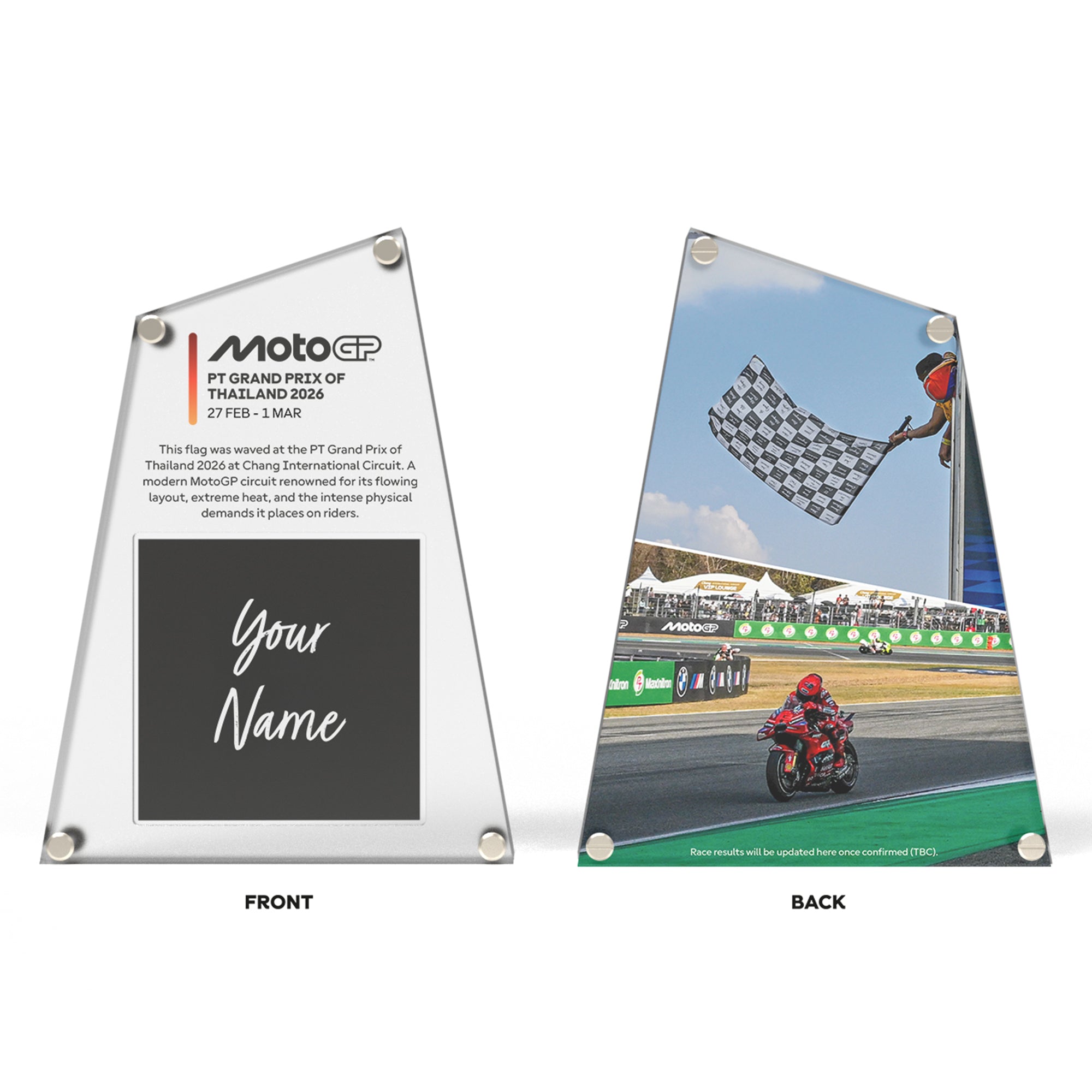 Own the Chequered Flag - Thailand GP 2026