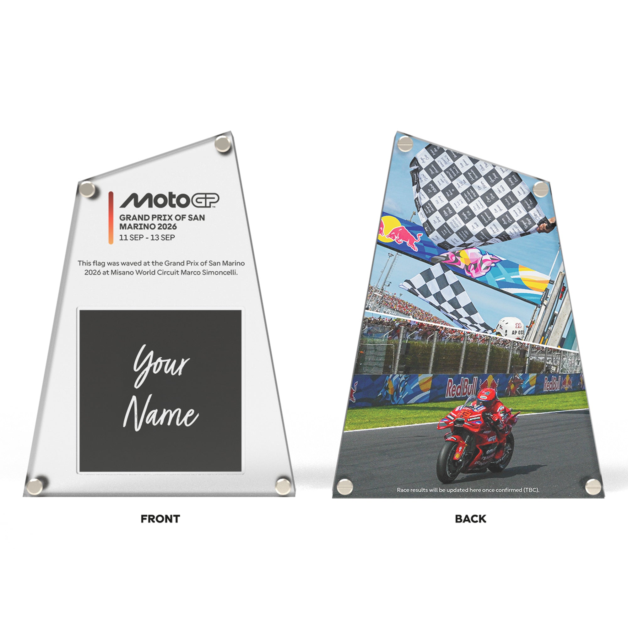 Own the Chequered Flag - San Marino GP 2026