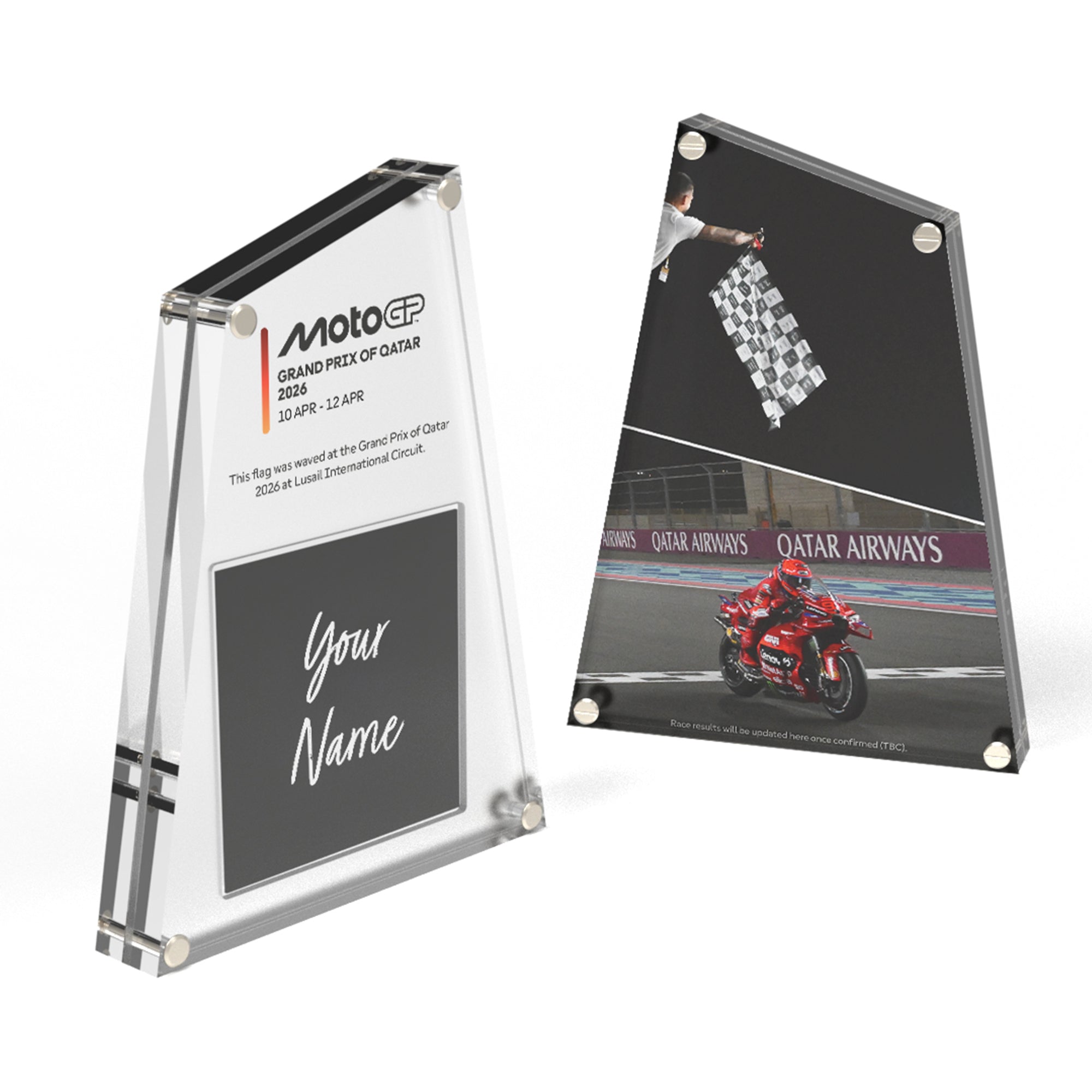 Own the Chequered Flag - Qatar GP 2026