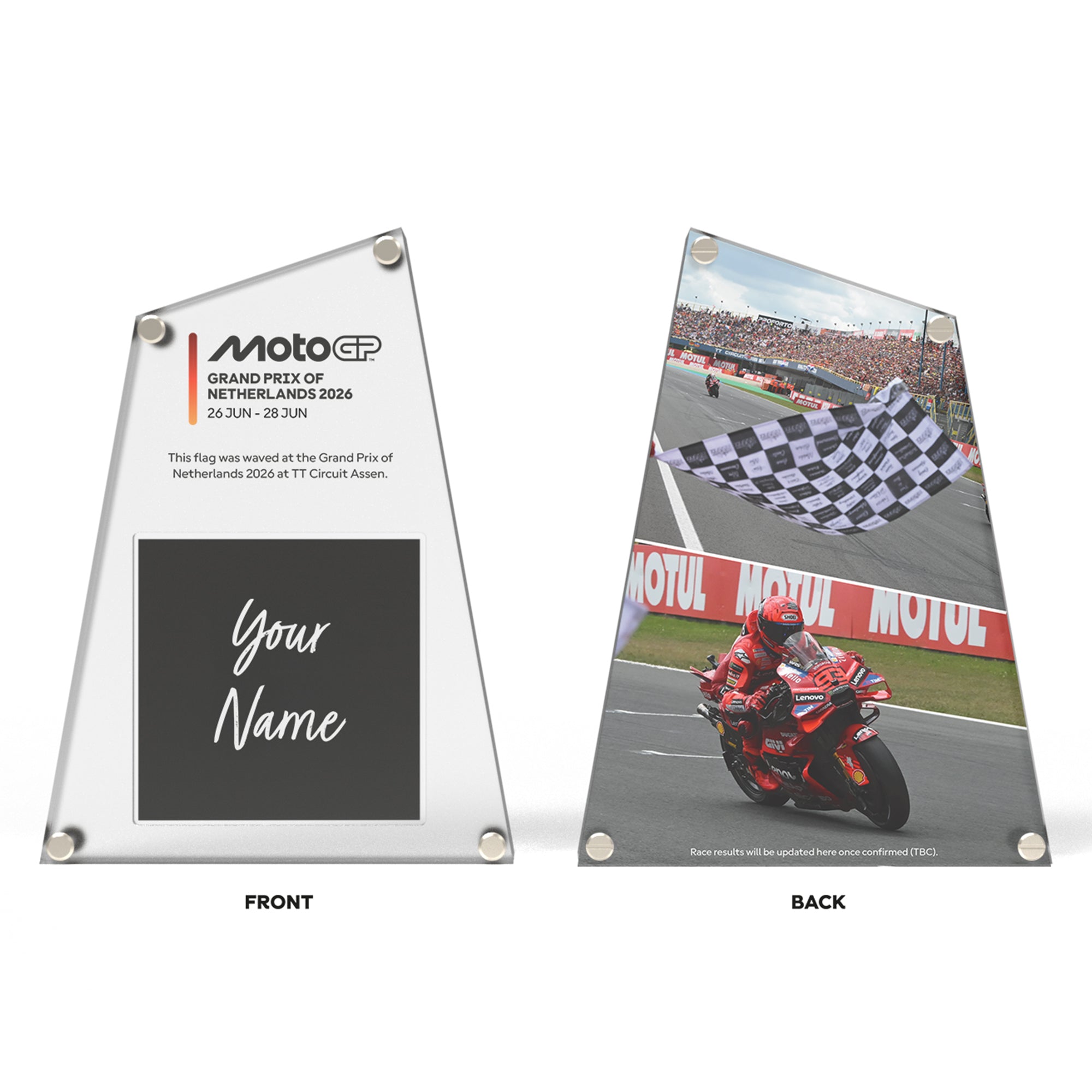 Own the Chequered Flag - Netherlands GP 2026